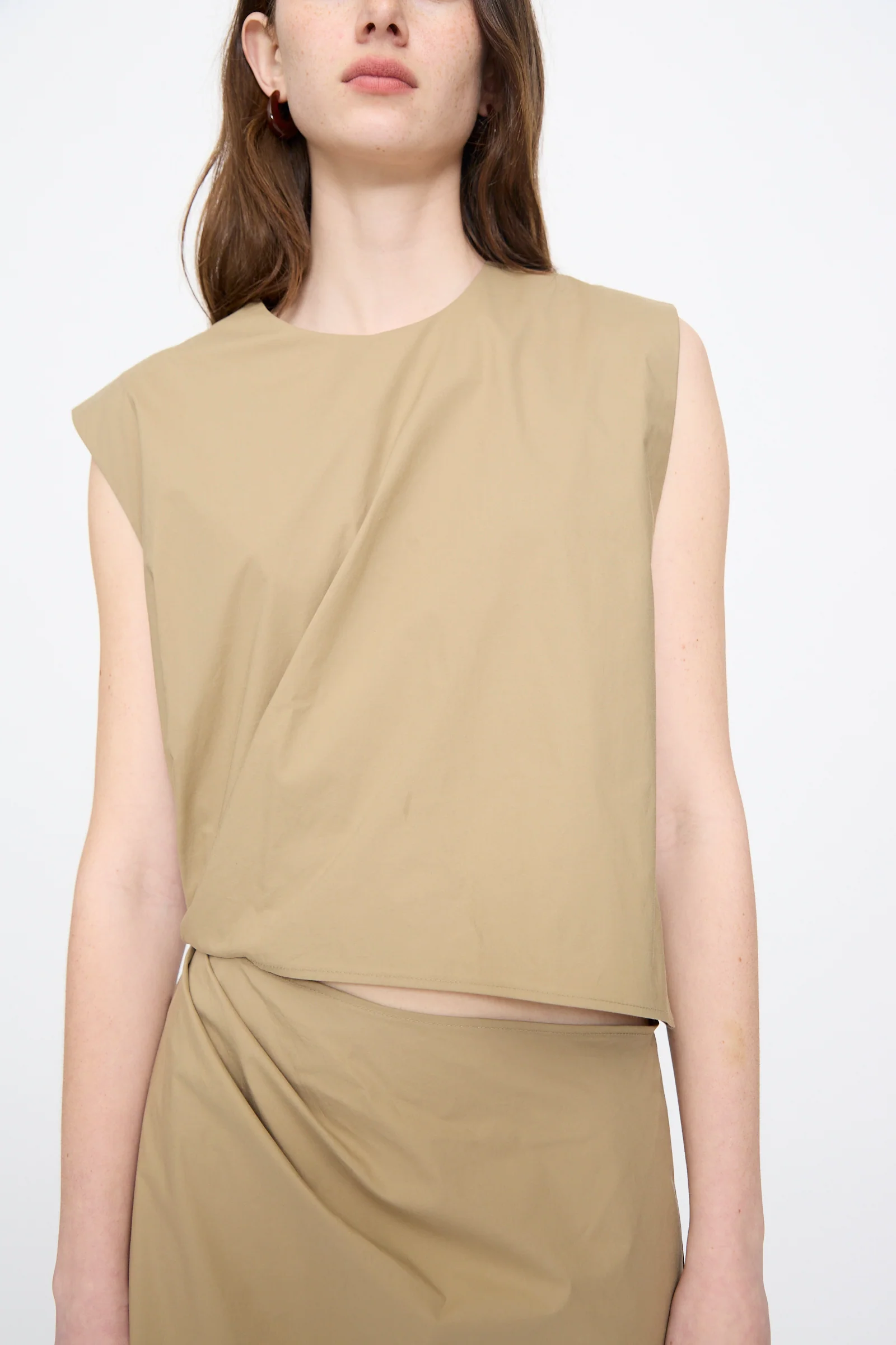 Rini Dress in Khaki - Image 4