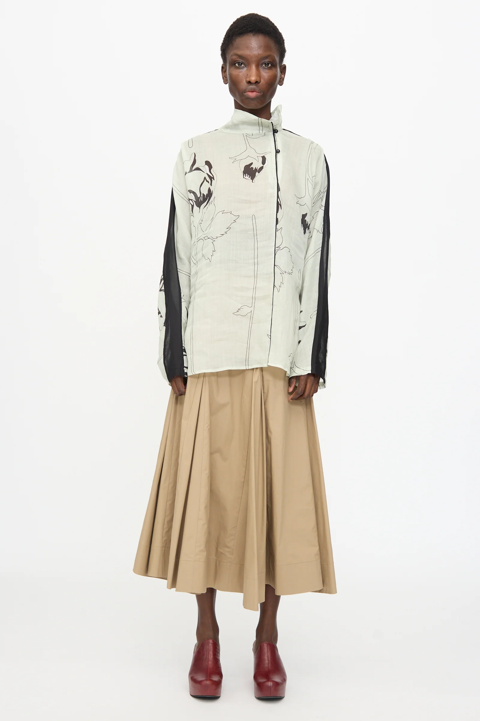 Wanson Top in Dove - Image 3