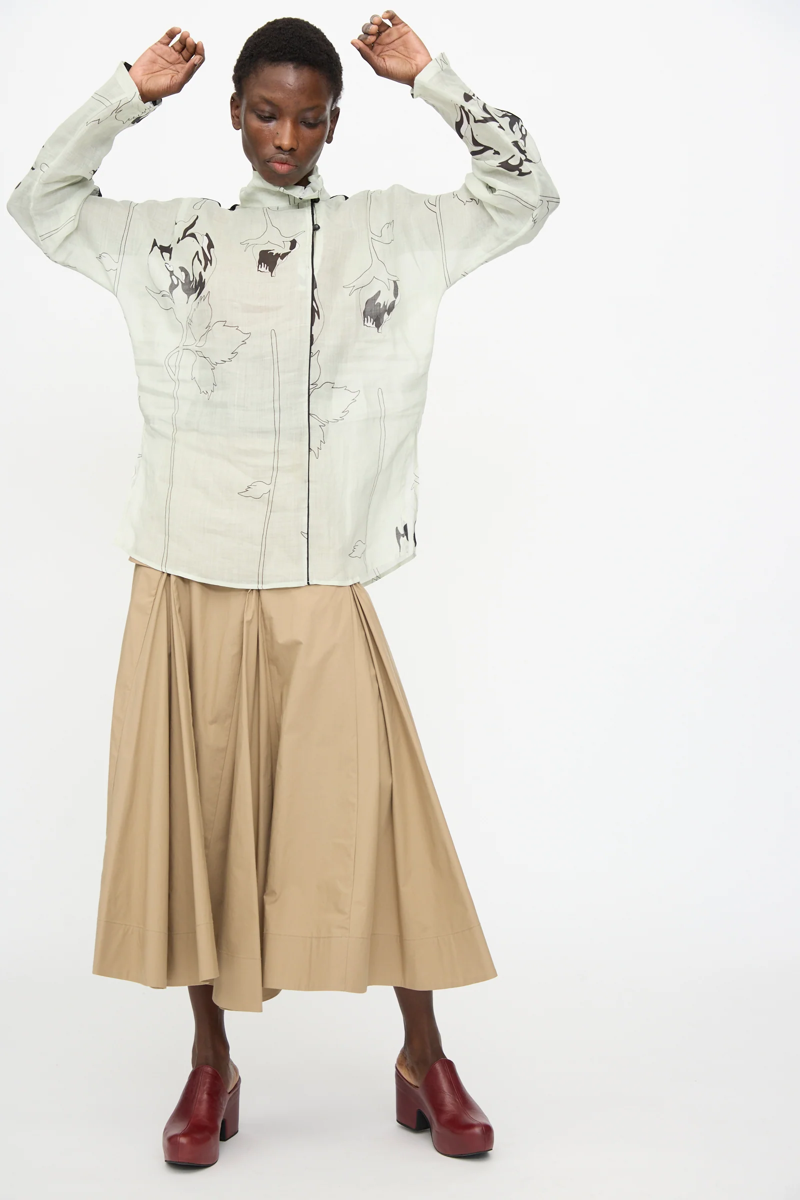 Wanson Top in Dove - Image 5