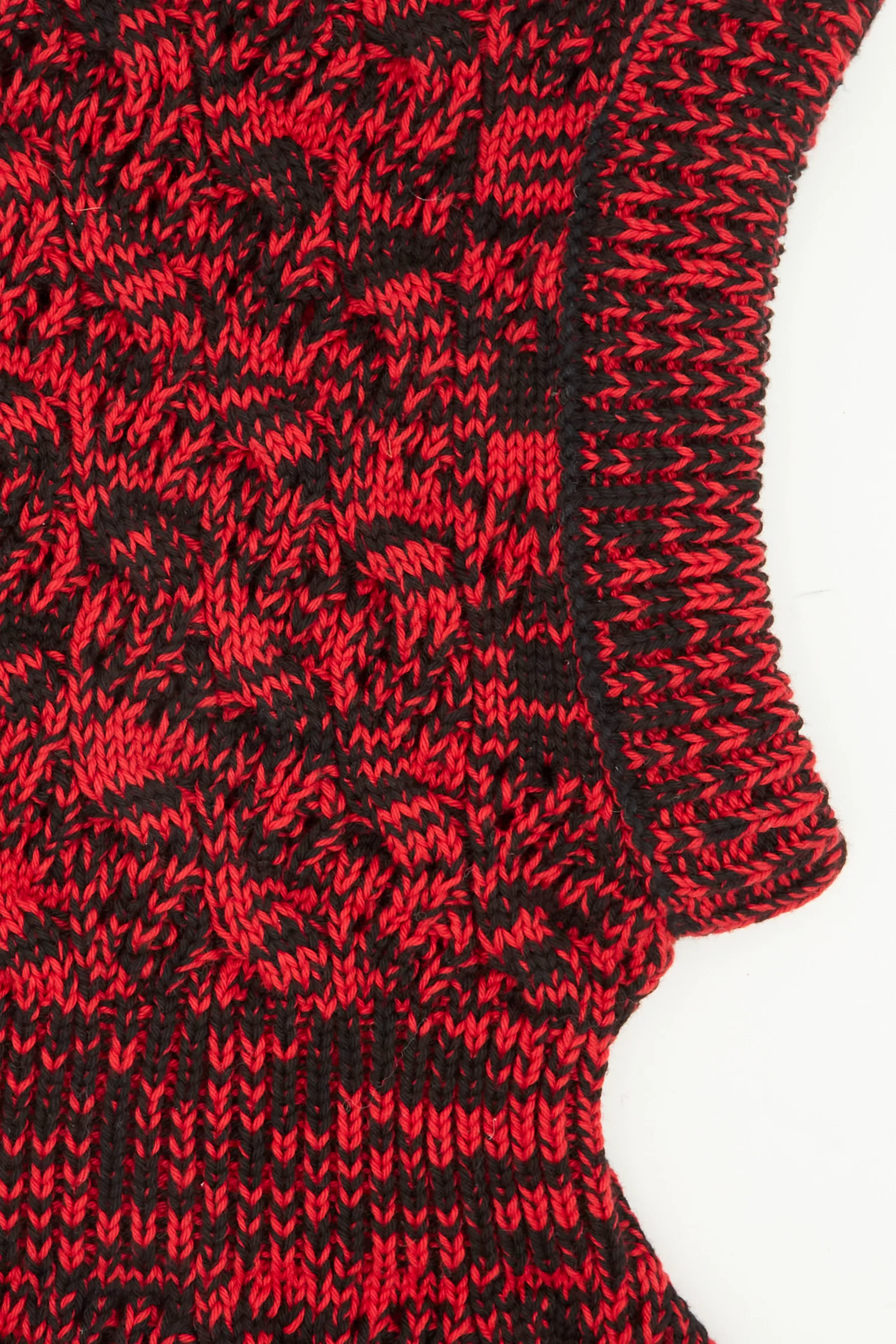 Zet Balaclava in Red Marle - Image 4
