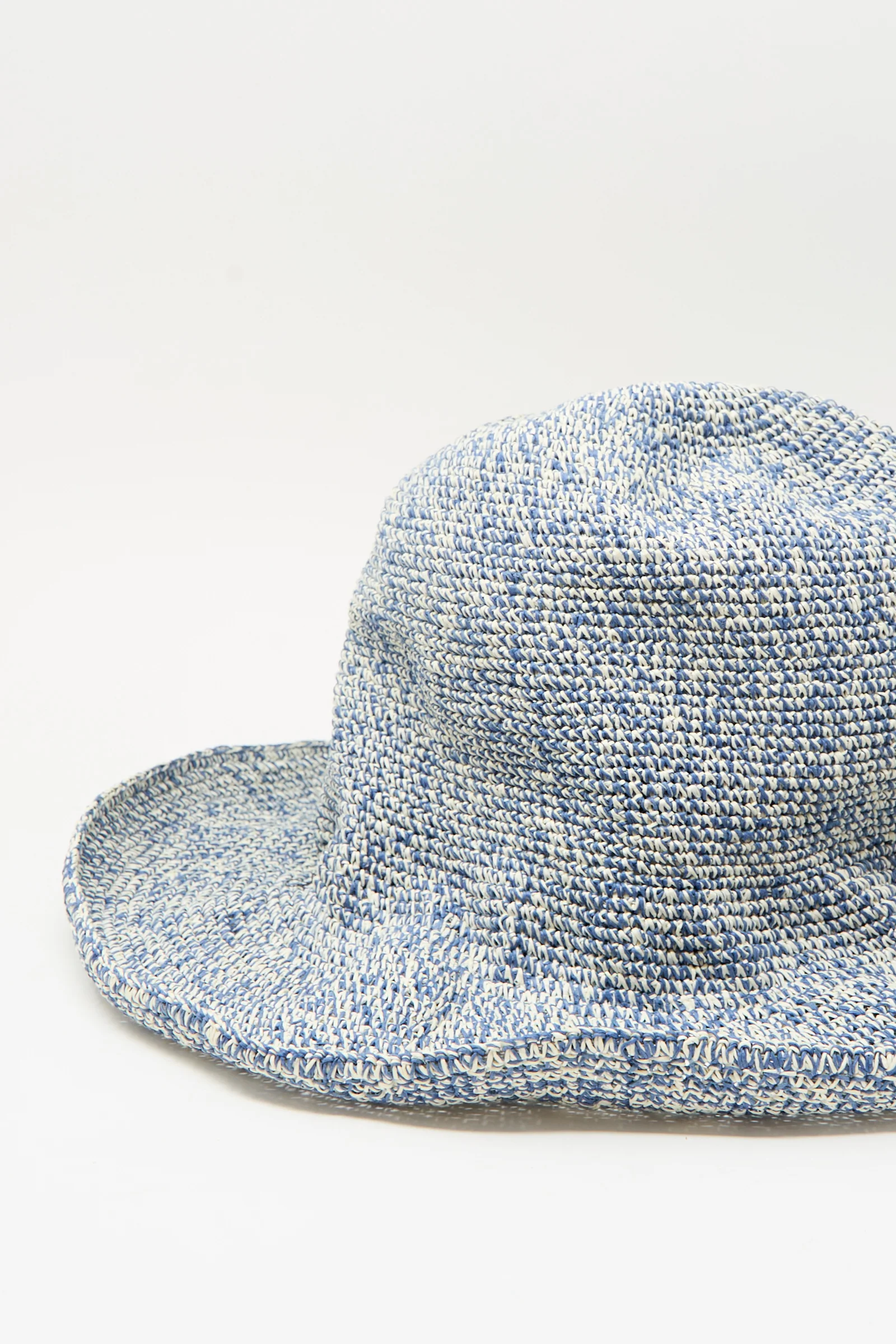 Isle New Paper Hat in White, Blue - Image 2