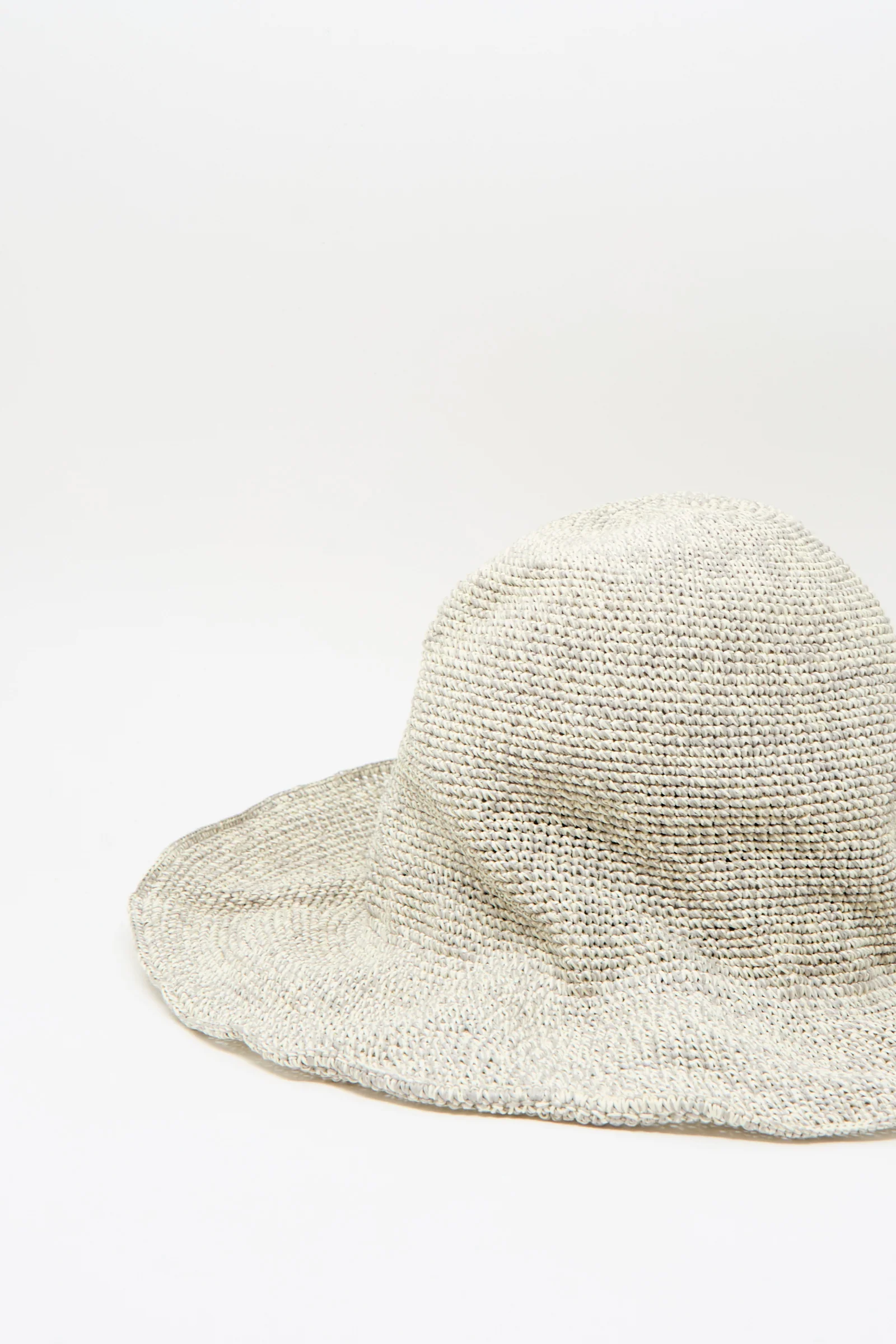 Isle New Paper Hat in White, Sand - Image 2