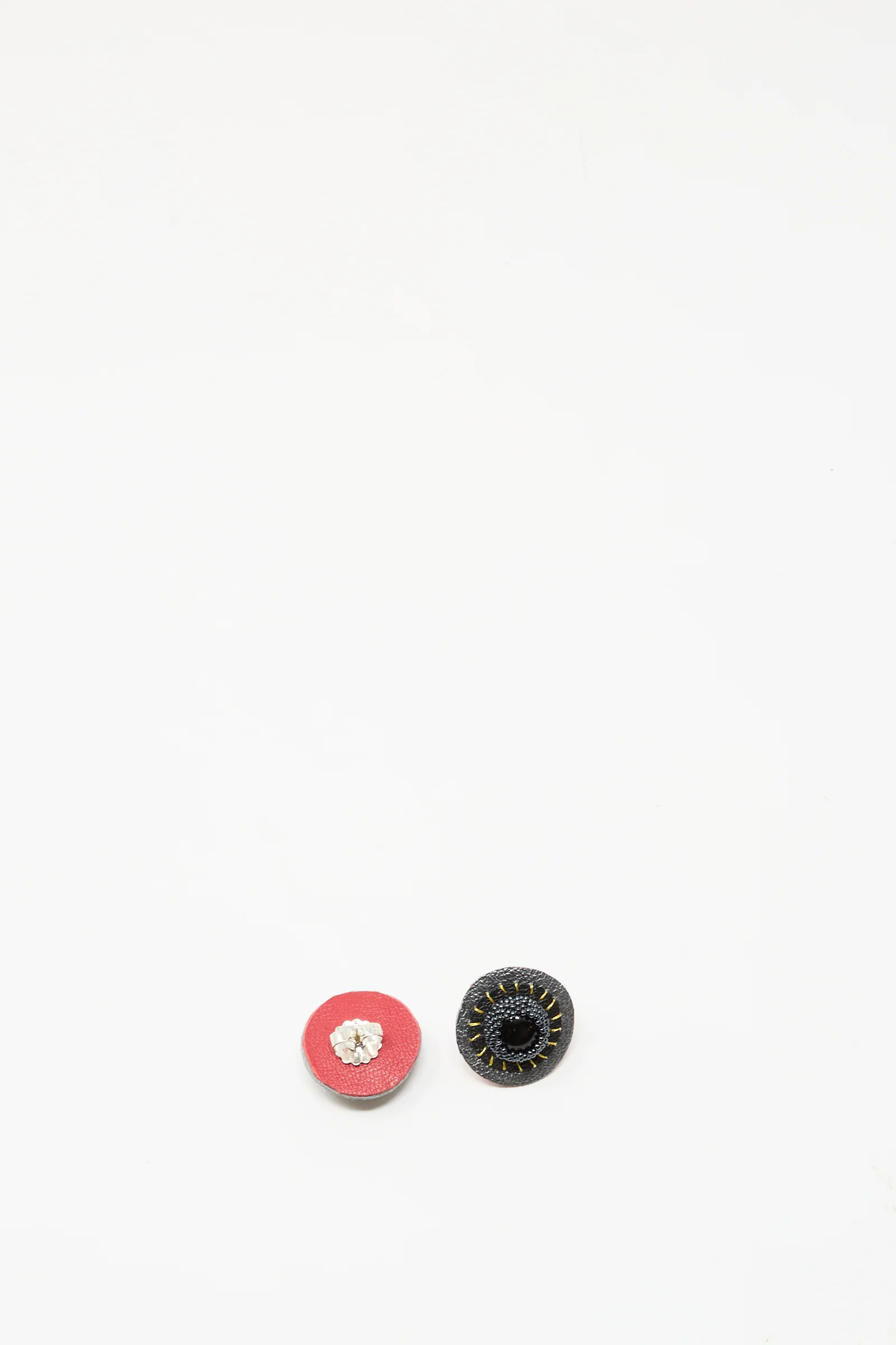 Stud Earrings in Onyx - Image 4
