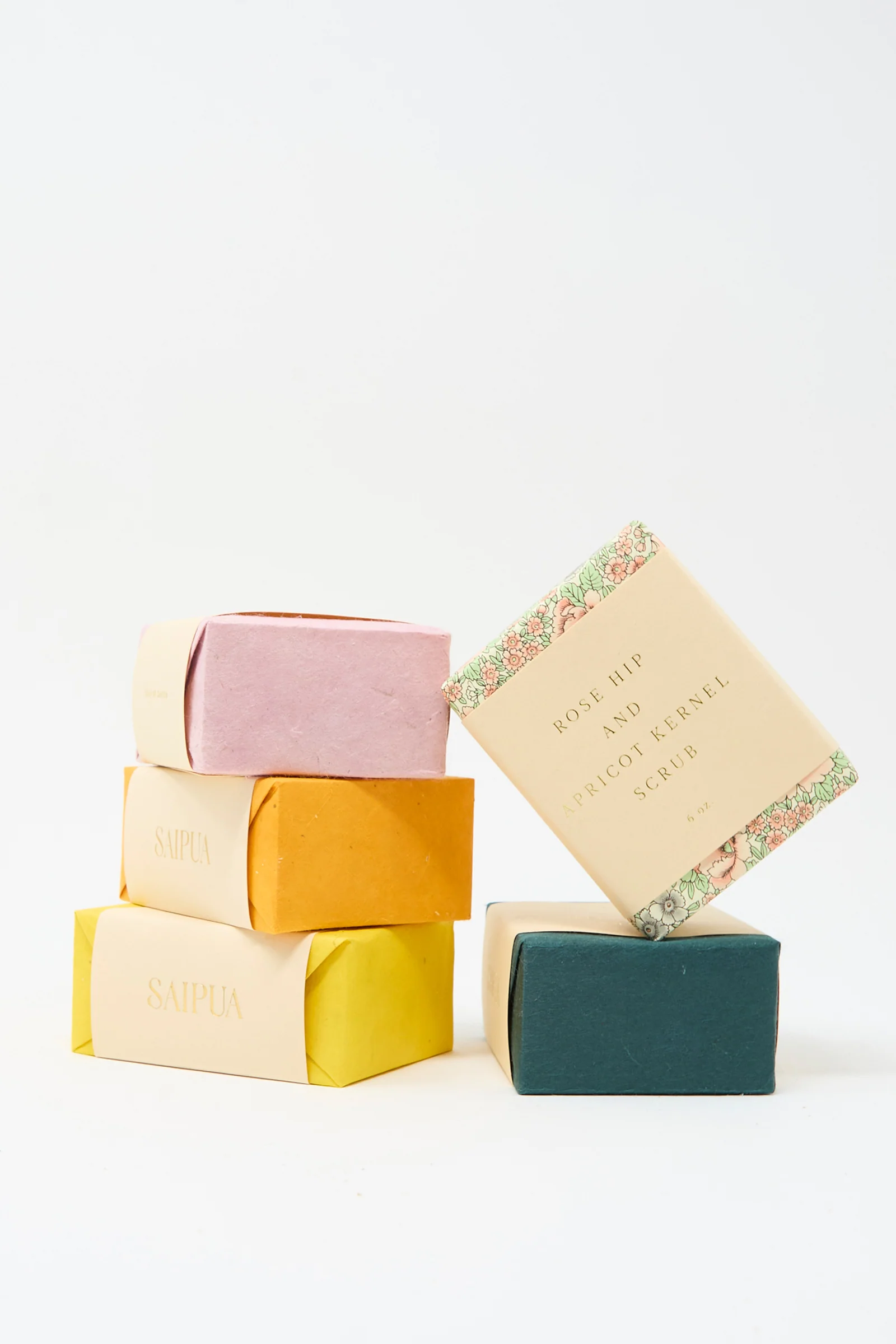 Rose Hip and Apricot Kernel Scrub Soap