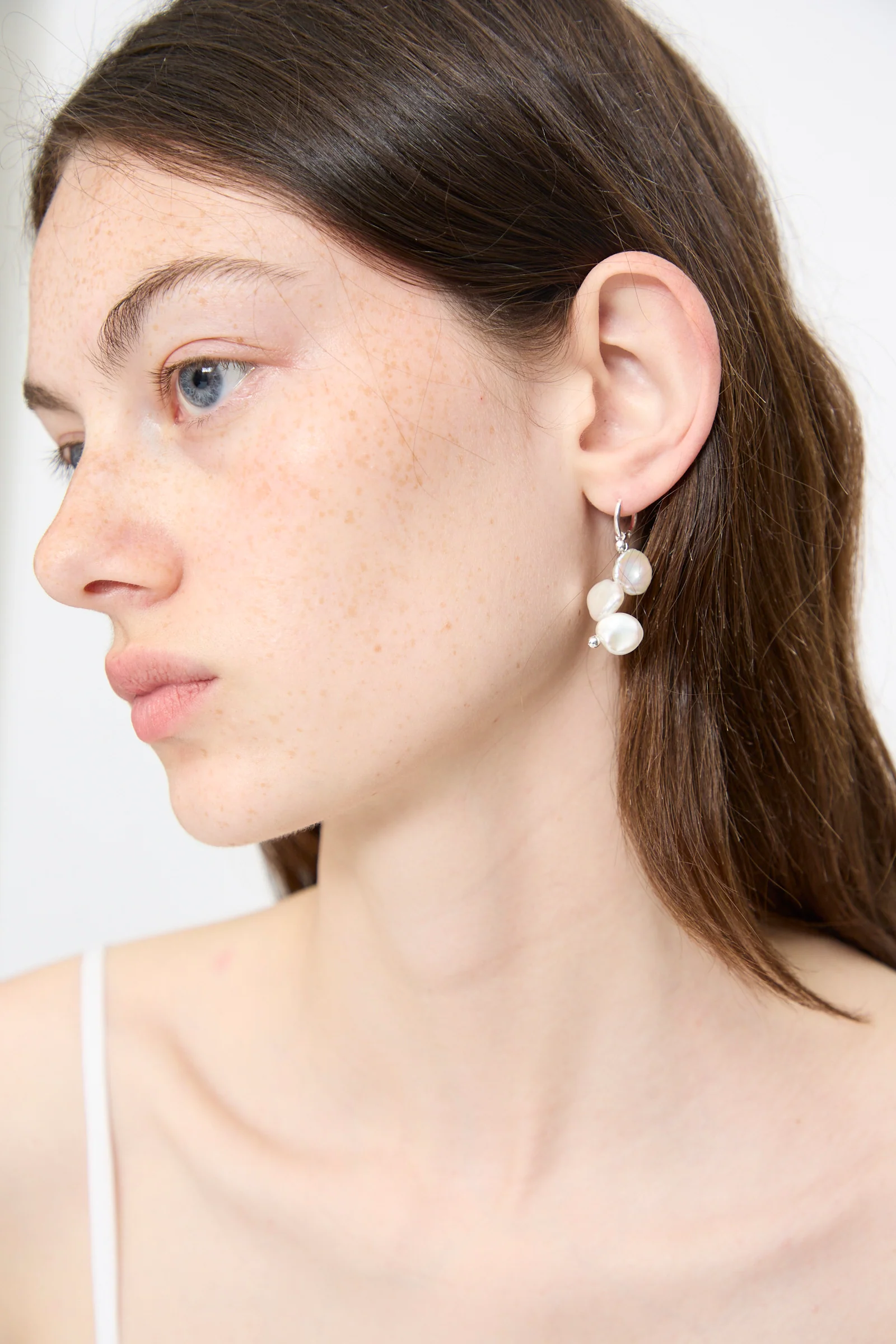 Baba Single Earring in Triple Baby - Image 3