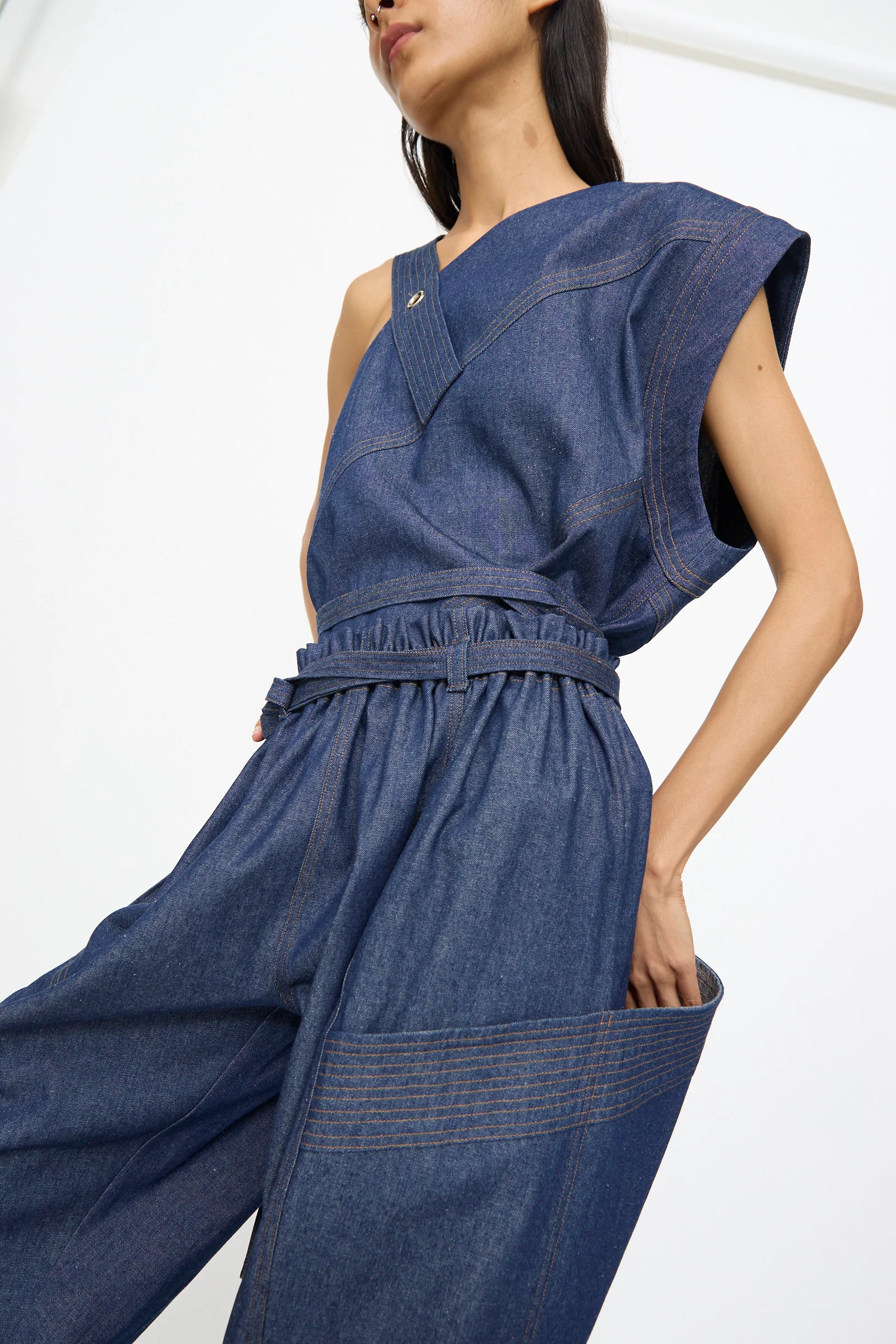 Denim Vault Pants in Soft Indigo - Image 4