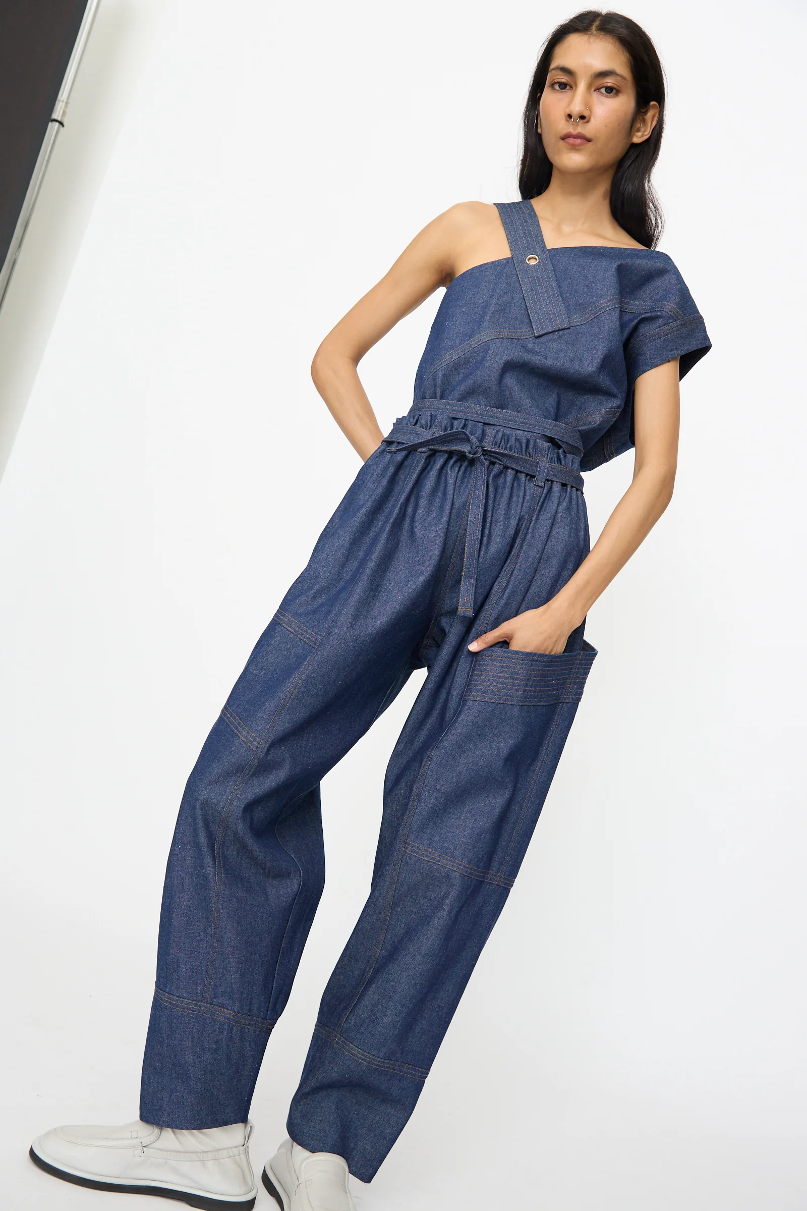 Denim Vault Pants in Soft Indigo - Image 6