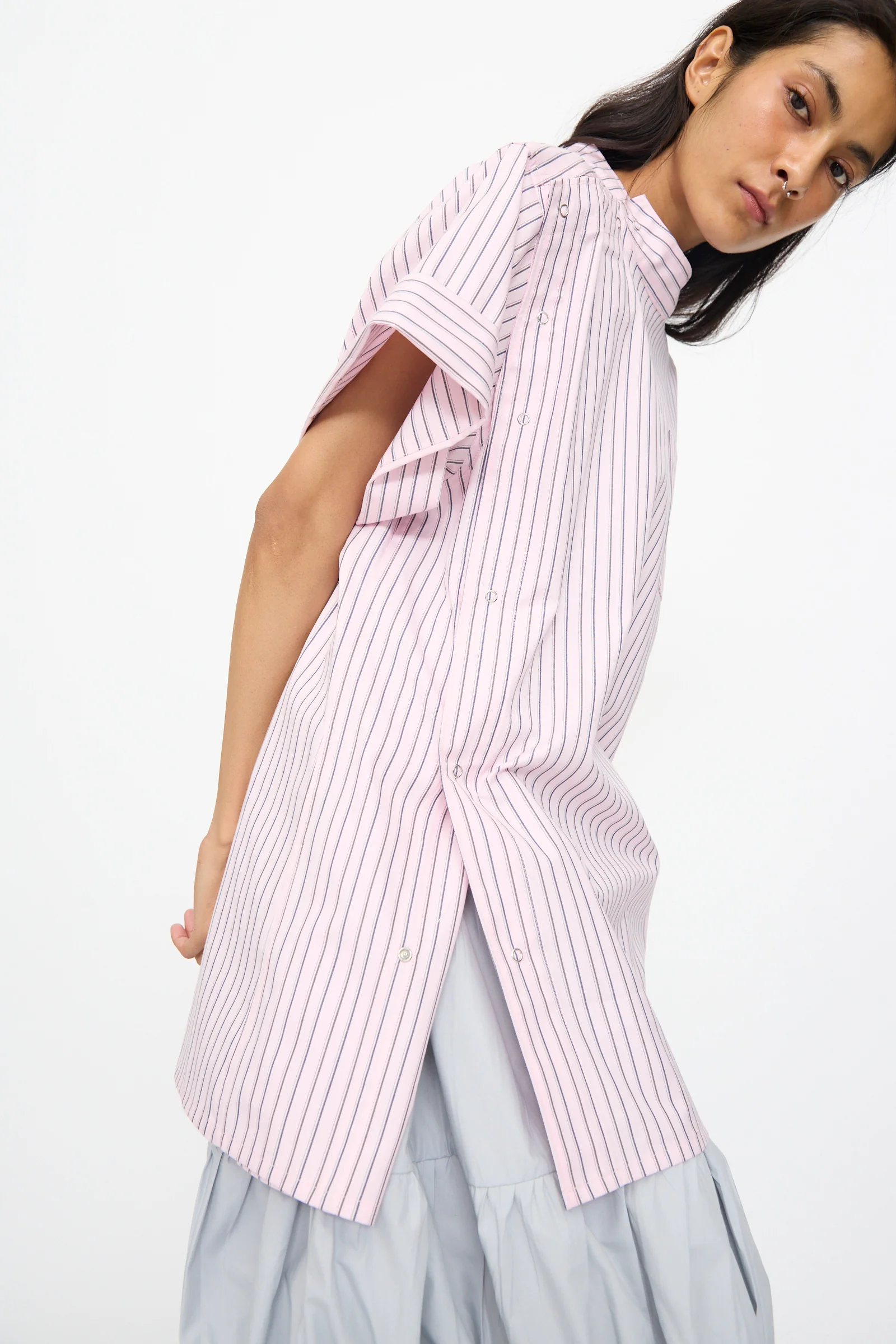 Stripe Cotton Wish Top in Blushline