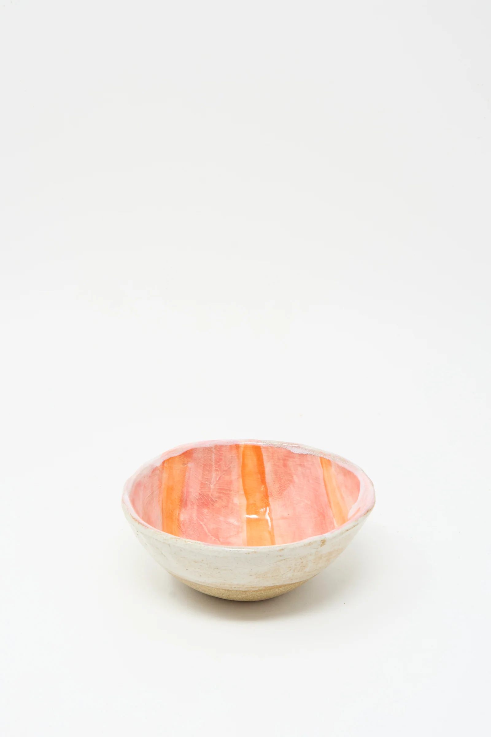 Bowl in Orange Stripe