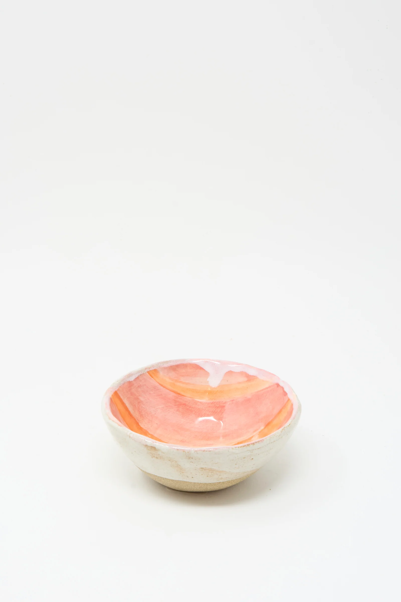 Bowl in Orange Stripe - Image 3