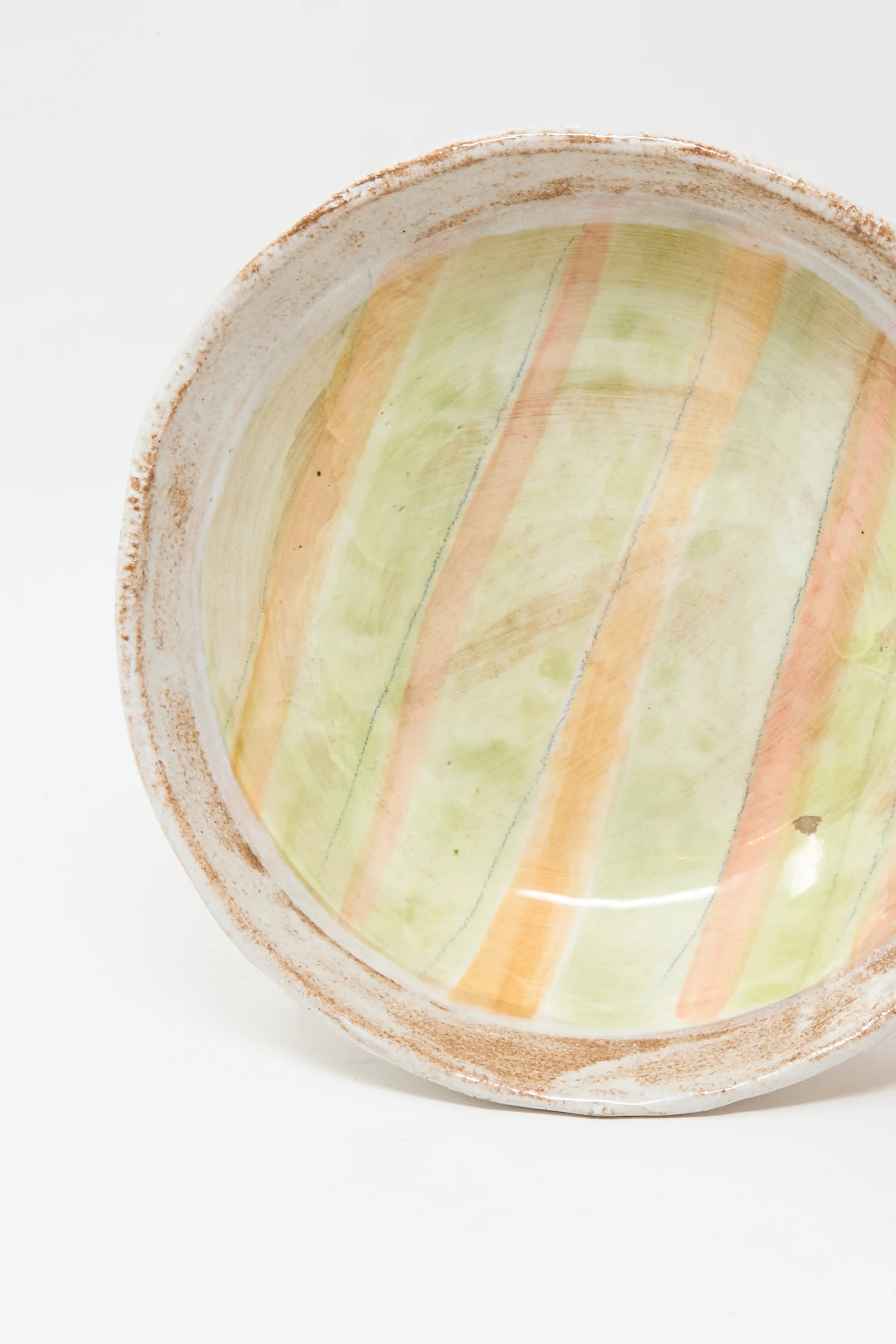 Serving Bowl in Stripes