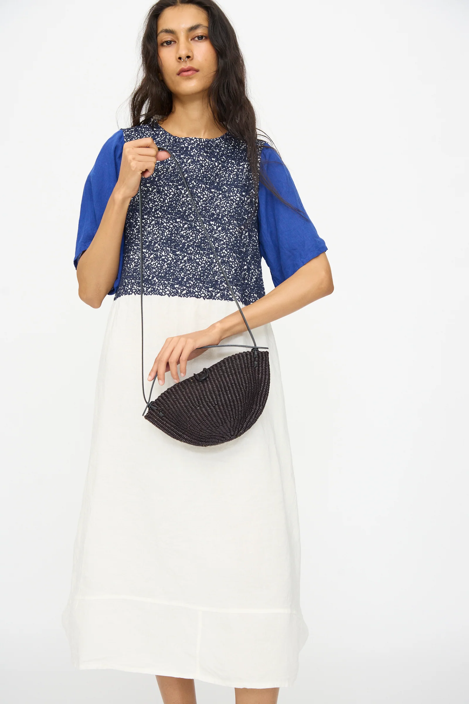 Small Walnut Bag in Black - Image 2