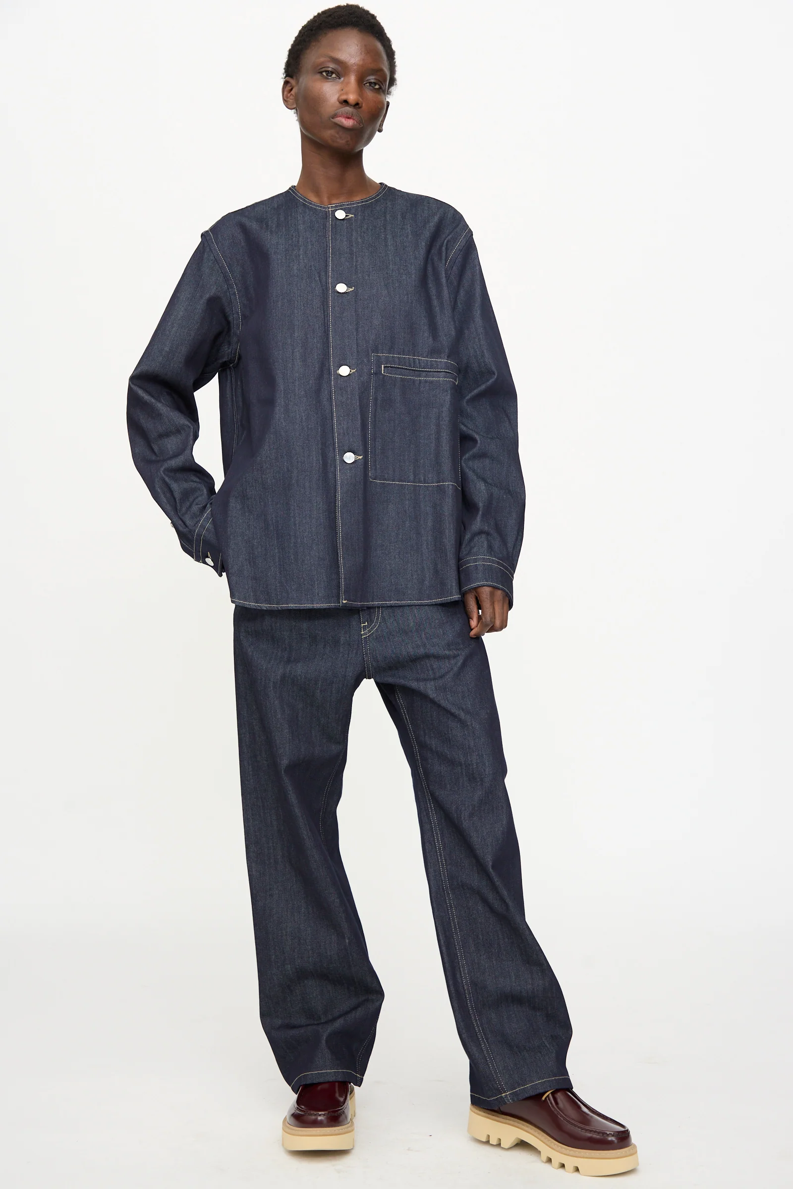 Barna Shirt in Midnight - Image 5