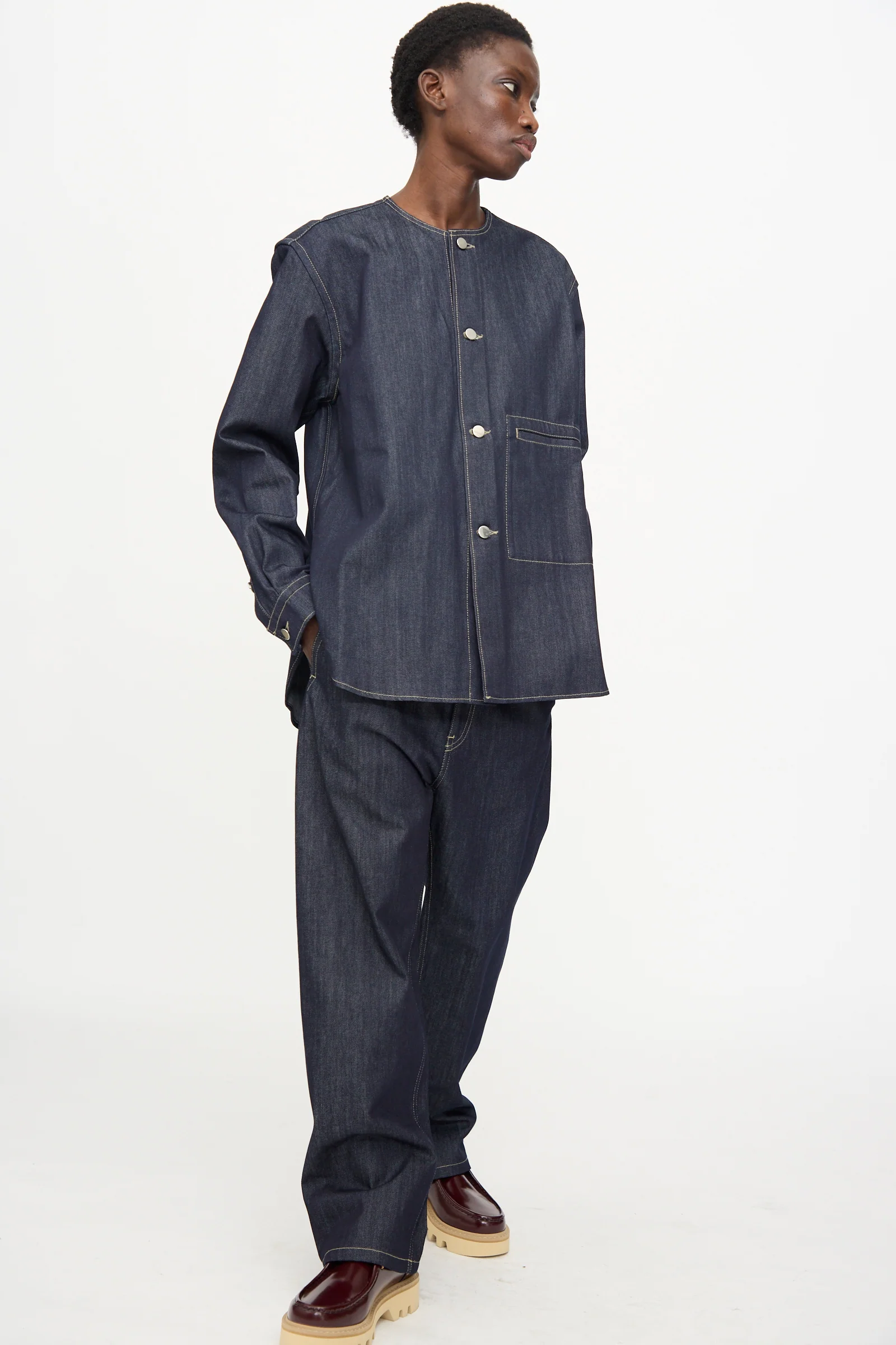 Barna Shirt in Midnight - Image 7