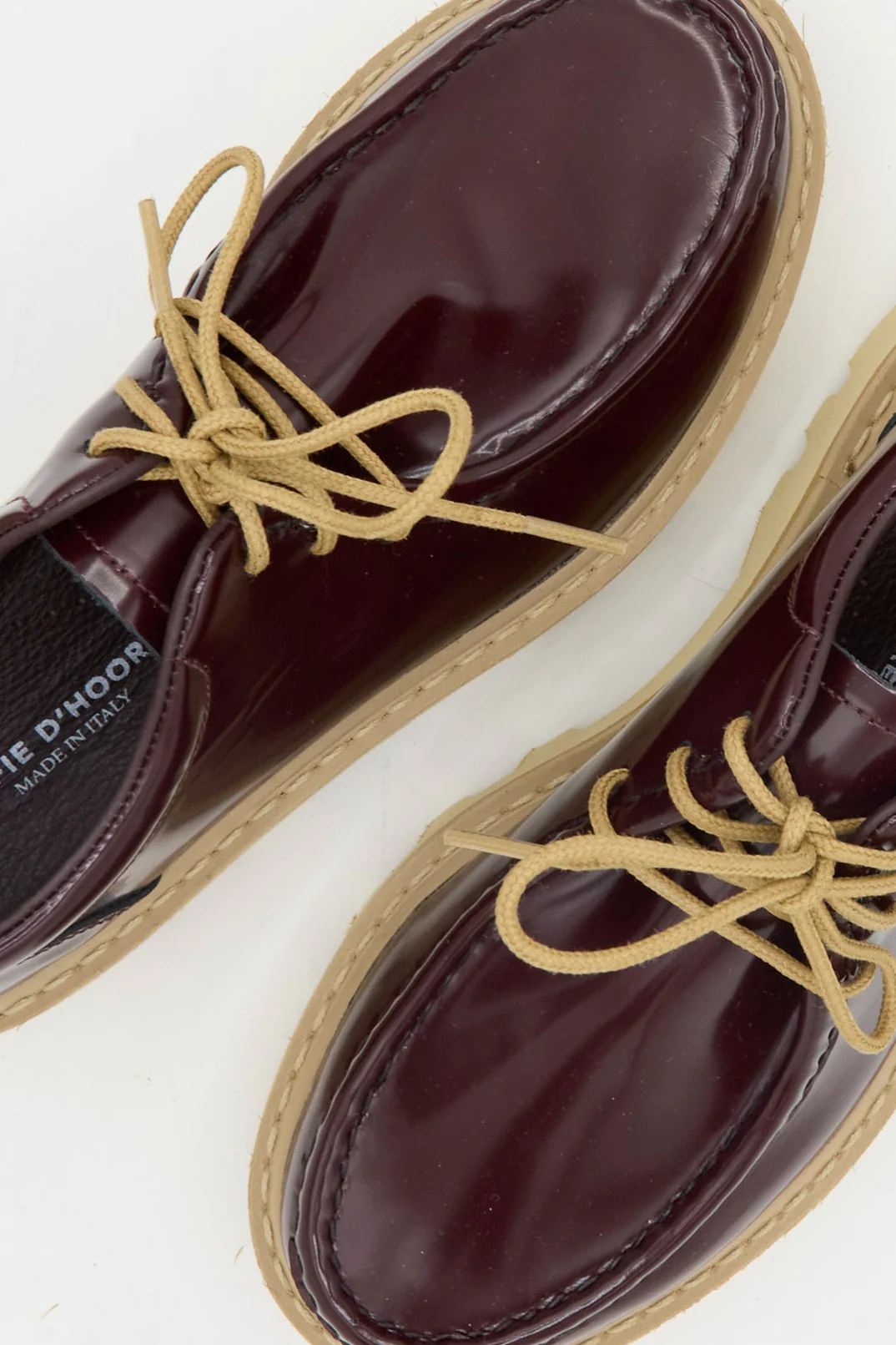 Falcone Wallabee Shoe in Mahogany - Image 5