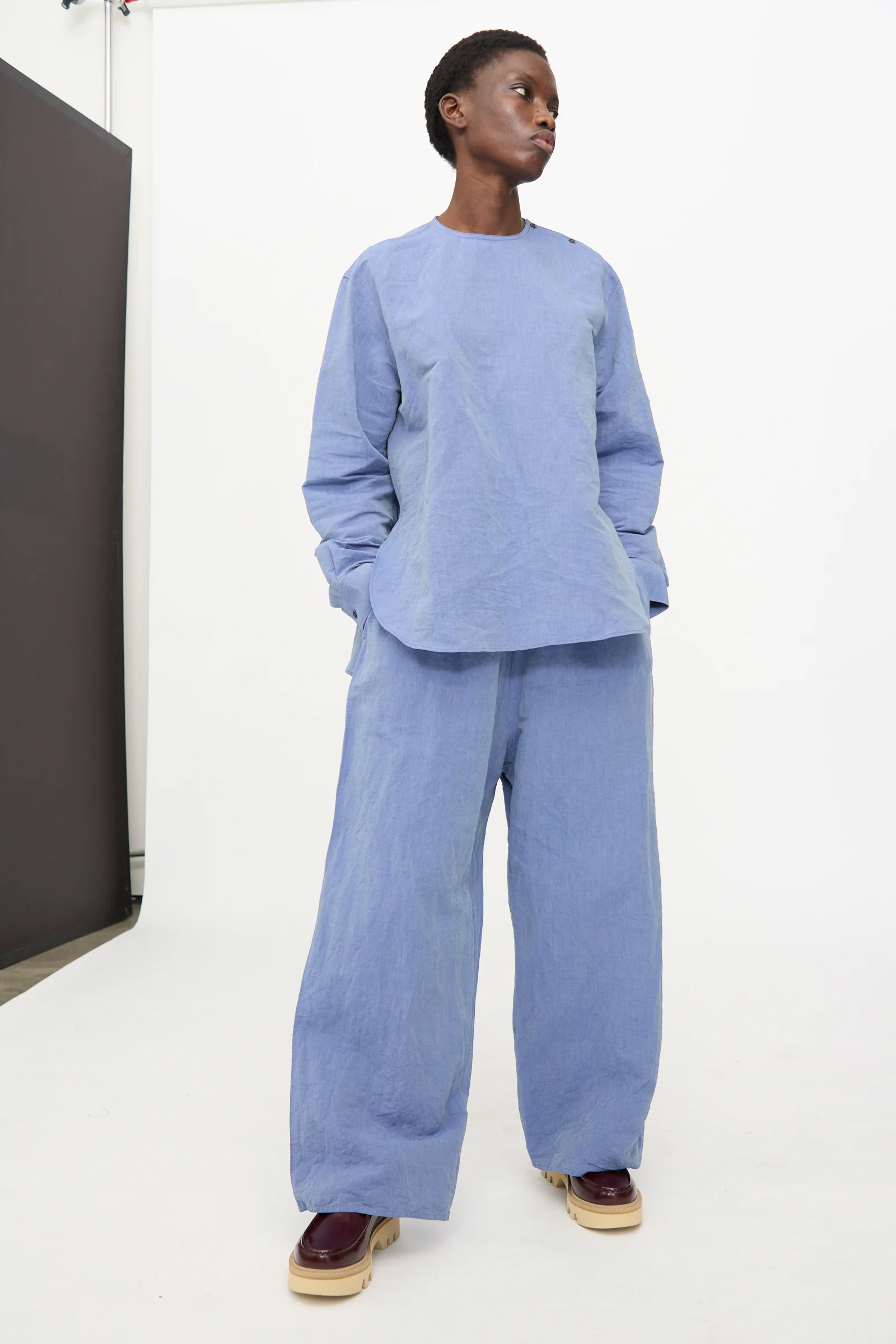 Pavon Pant in Blue Jean