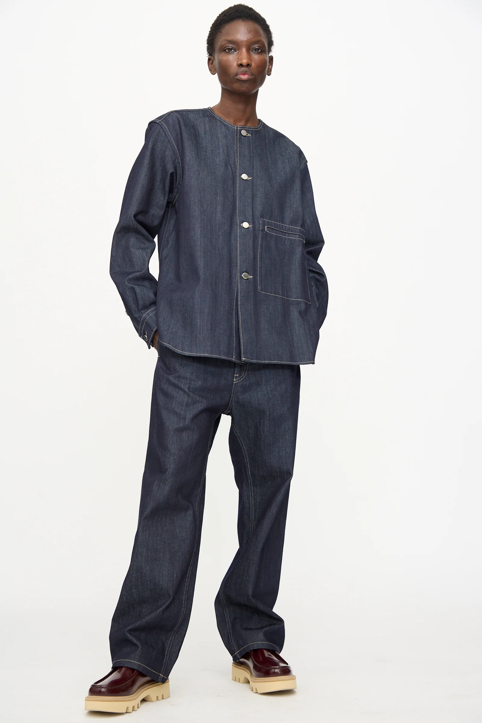 Raw Denim Pasay Pant in Midnight - Image 4