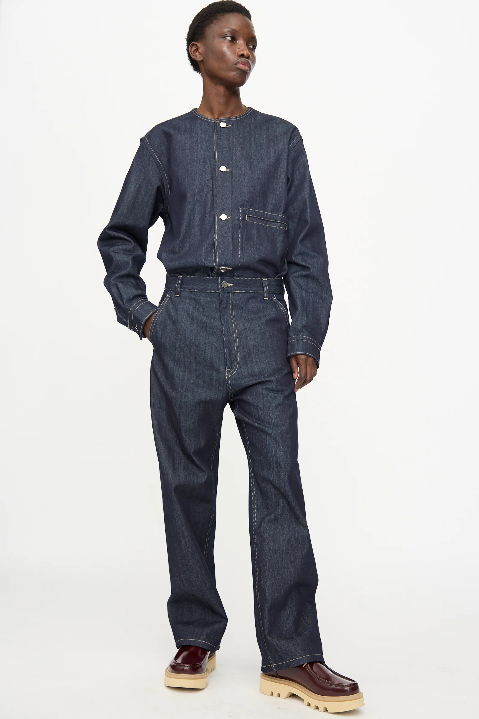 Raw Denim Pasay Pant in Midnight - Image 5
