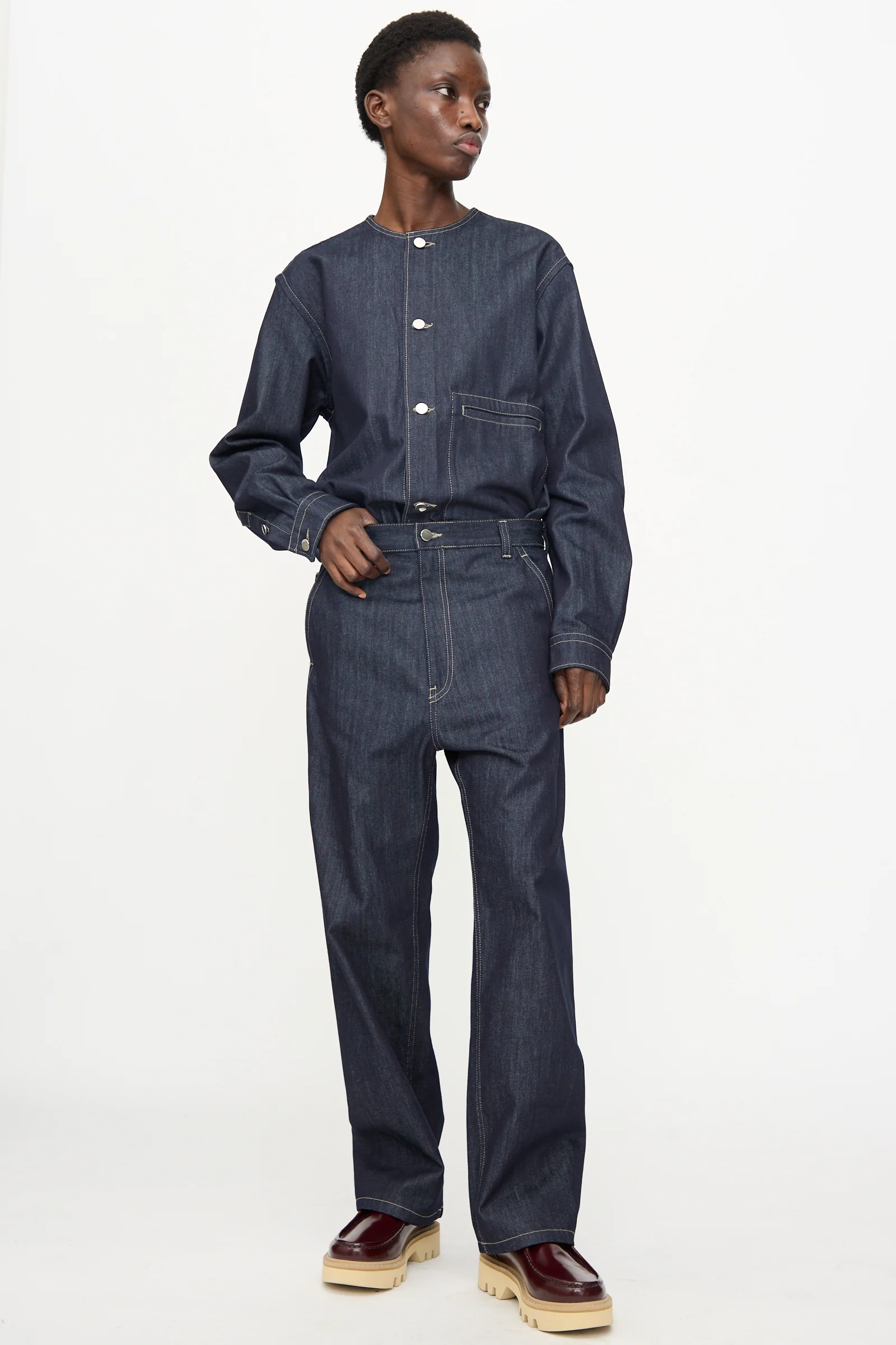 Raw Denim Pasay Pant in Midnight - Image 7