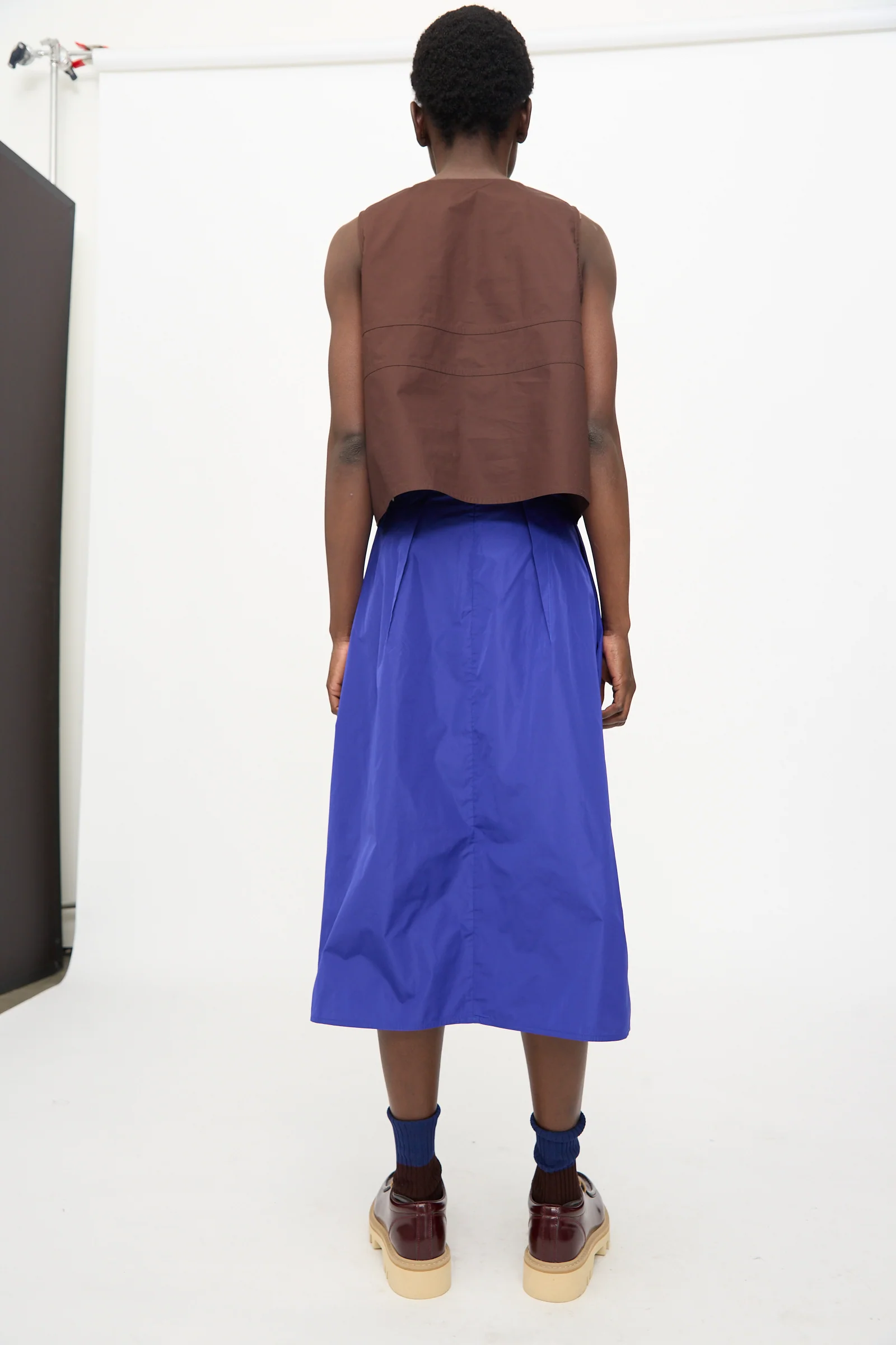 Taffeta Suvi Skirt in Klein - Image 6