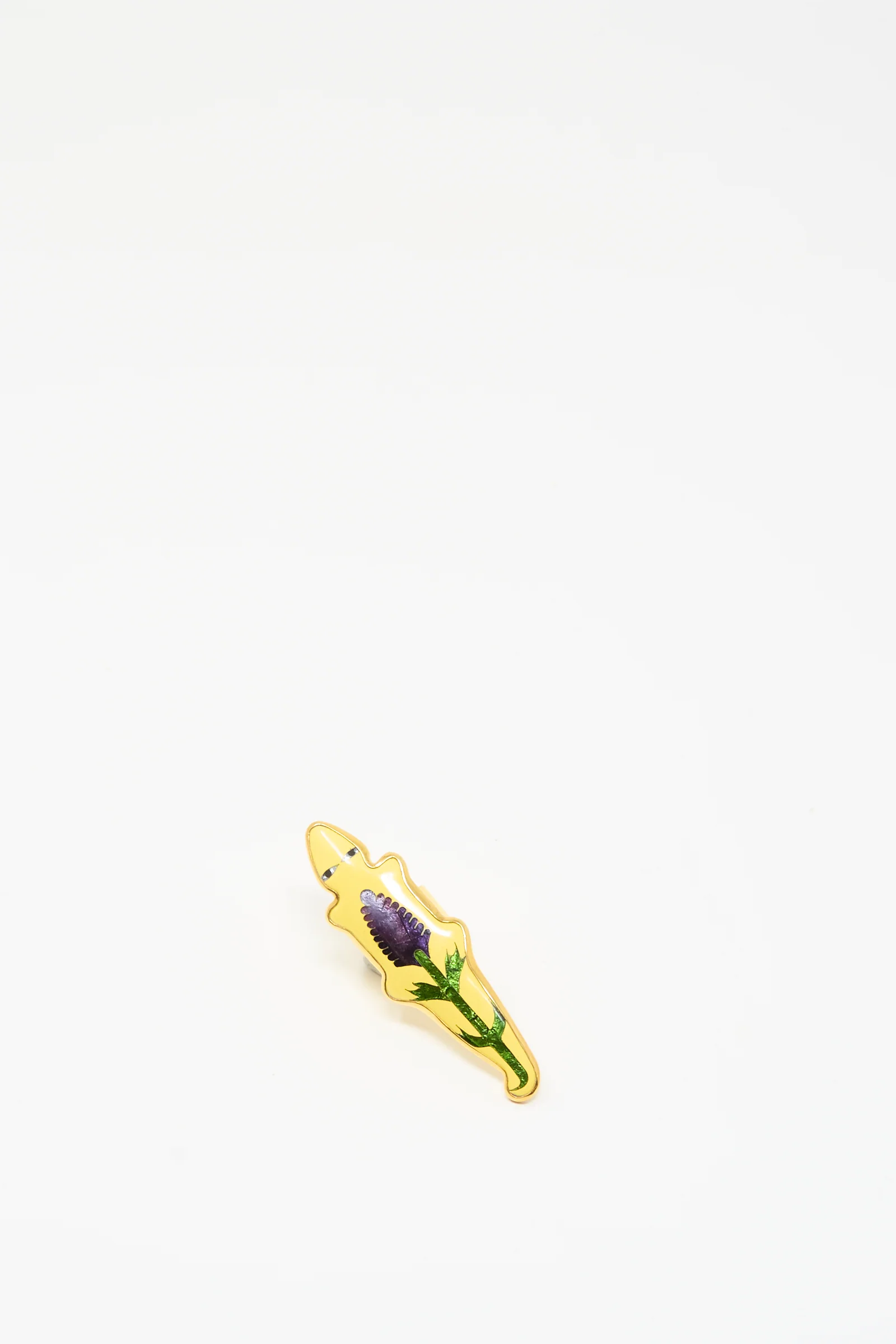 Alligator Ring in Yellow - Image 3