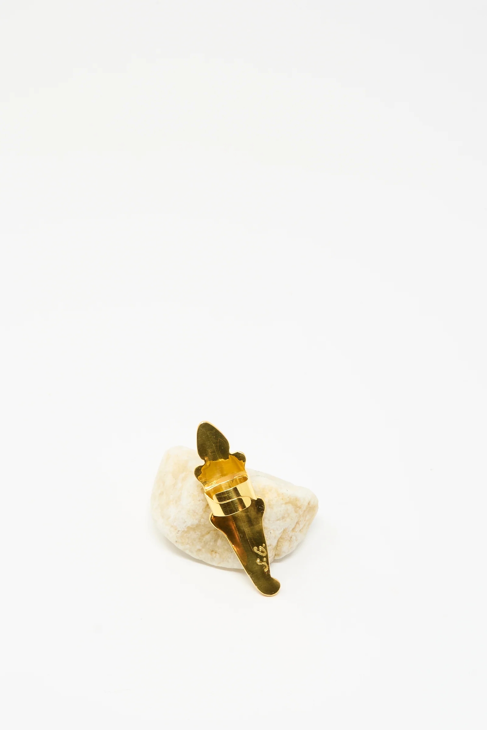 Alligator Ring in Yellow - Image 6