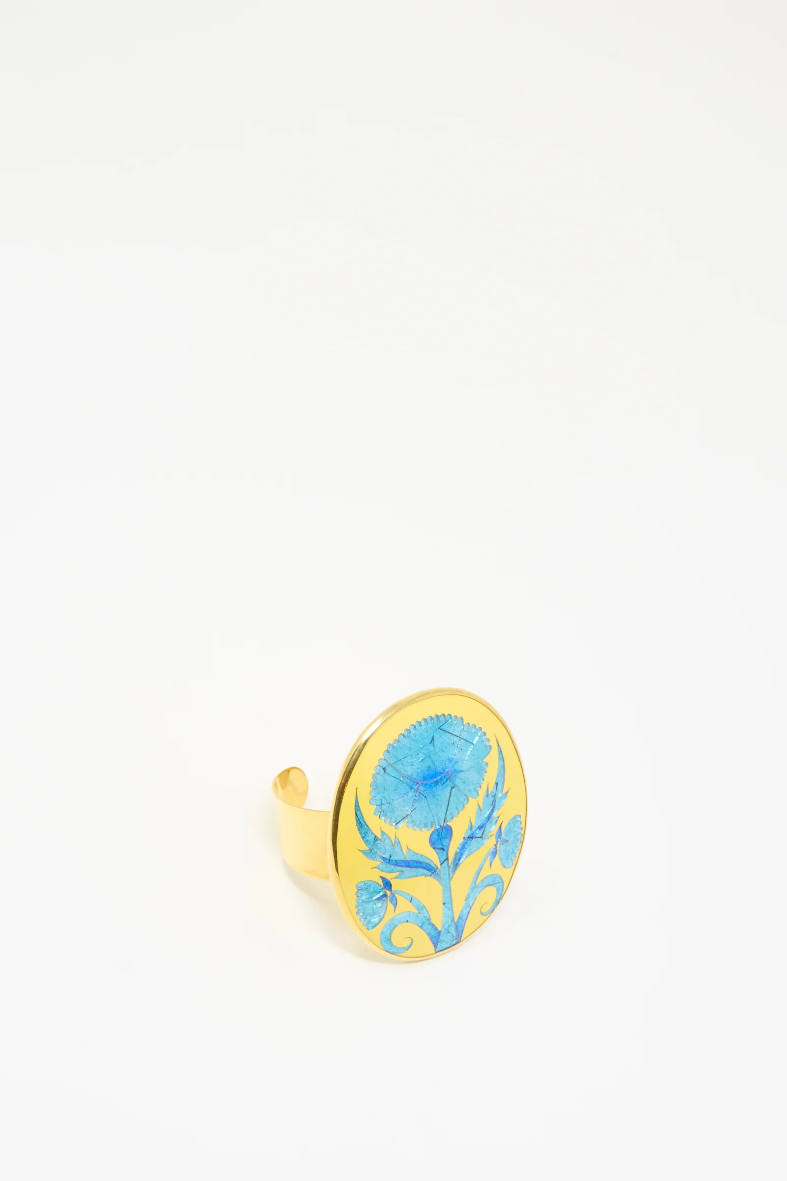 Flower Bracelet in Blue - Image 3