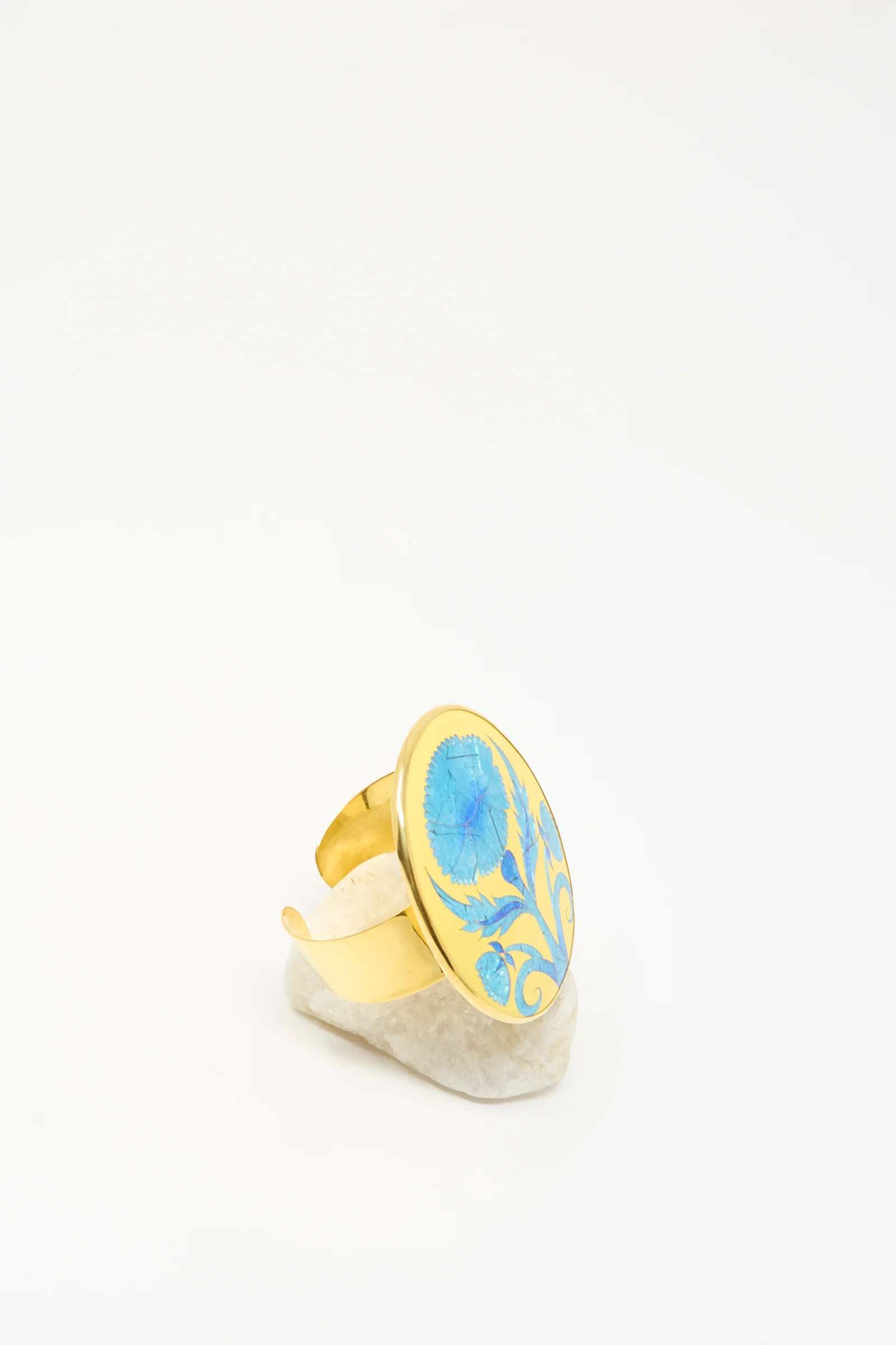 Flower Bracelet in Blue - Image 5