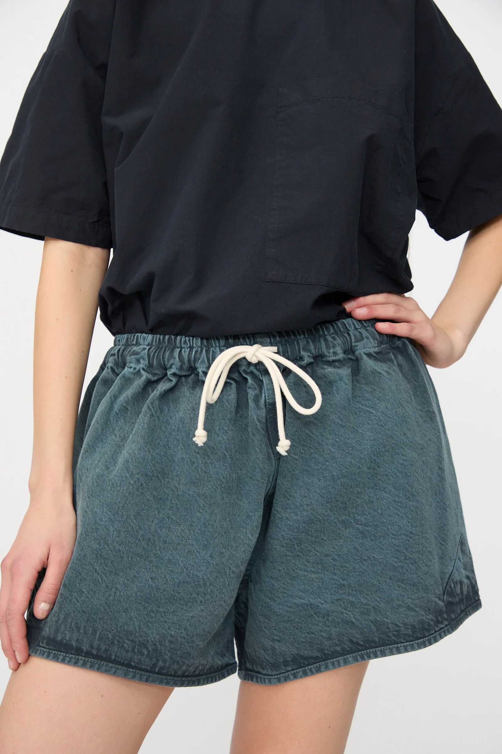 Schulz Shorts in Bluestone - Image 3