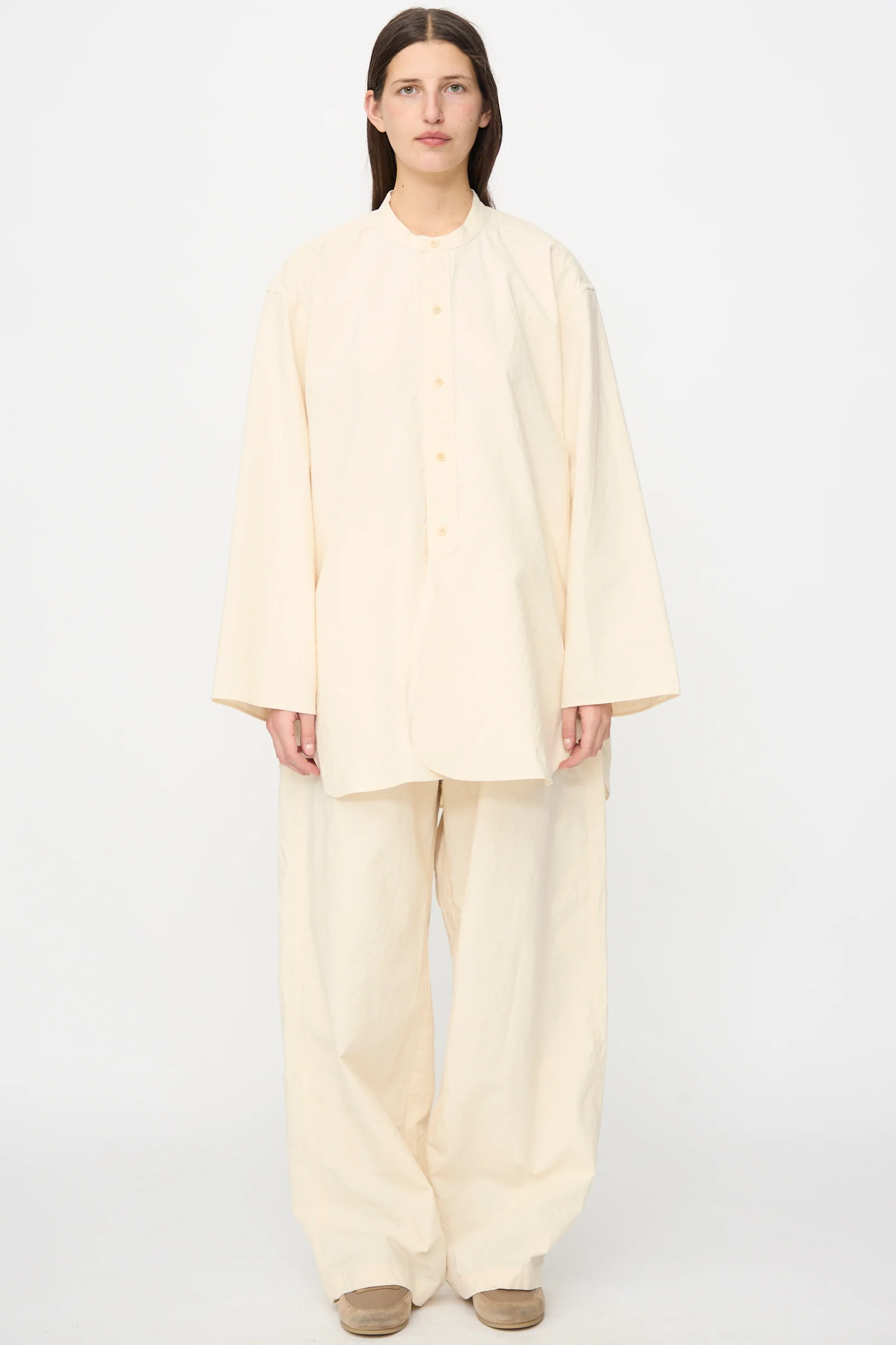 Shaman Shirt in Ecru - Image 2