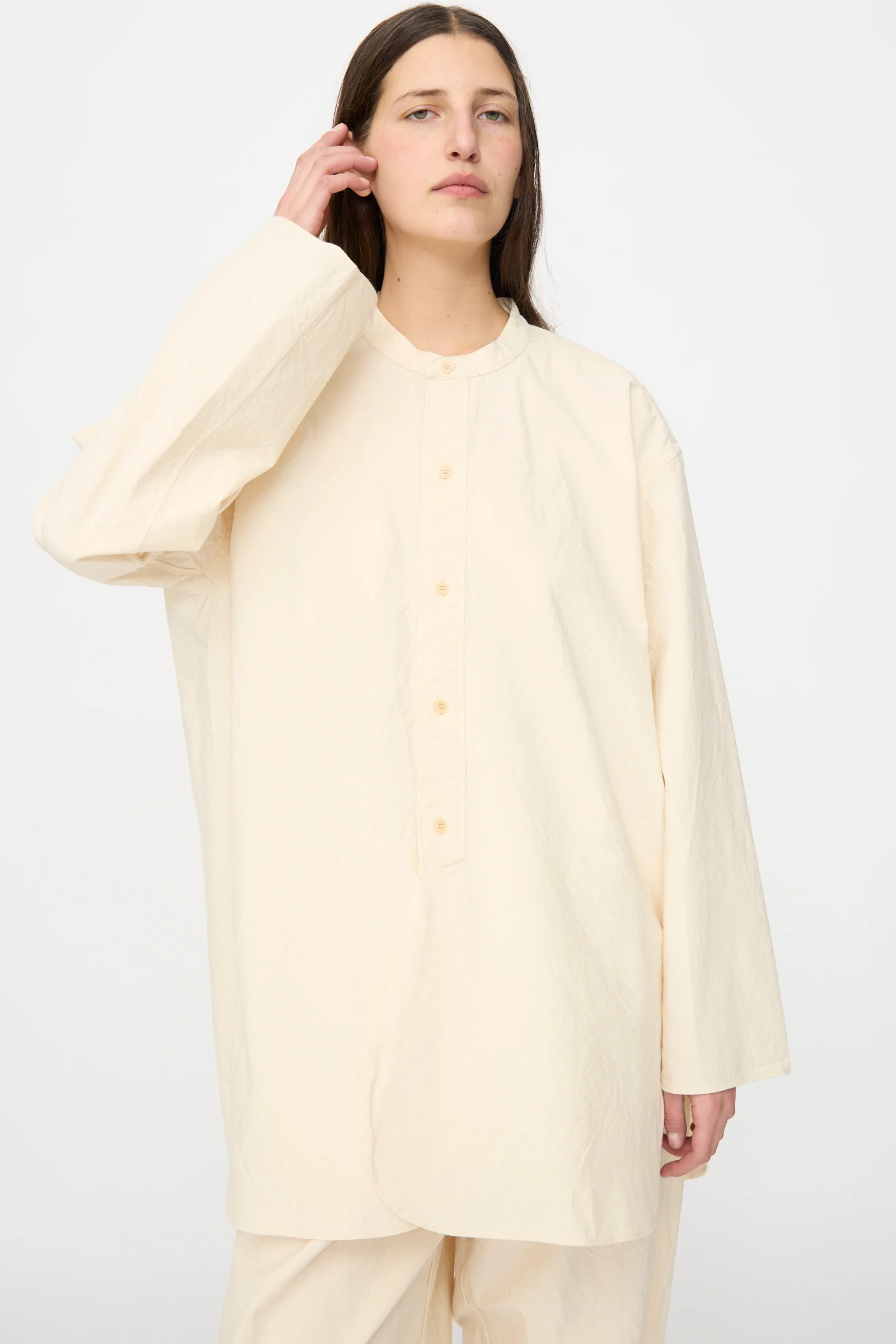 Shaman Shirt in Ecru - Image 5