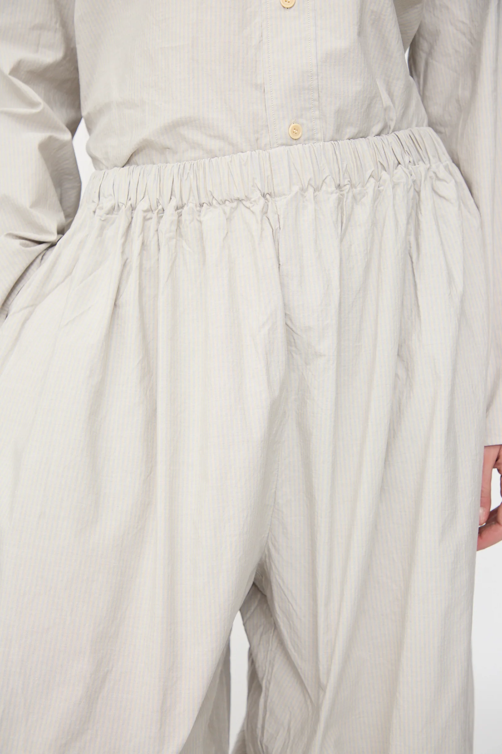 Tamou Trousers in Dusty Stripe Fine - Image 3