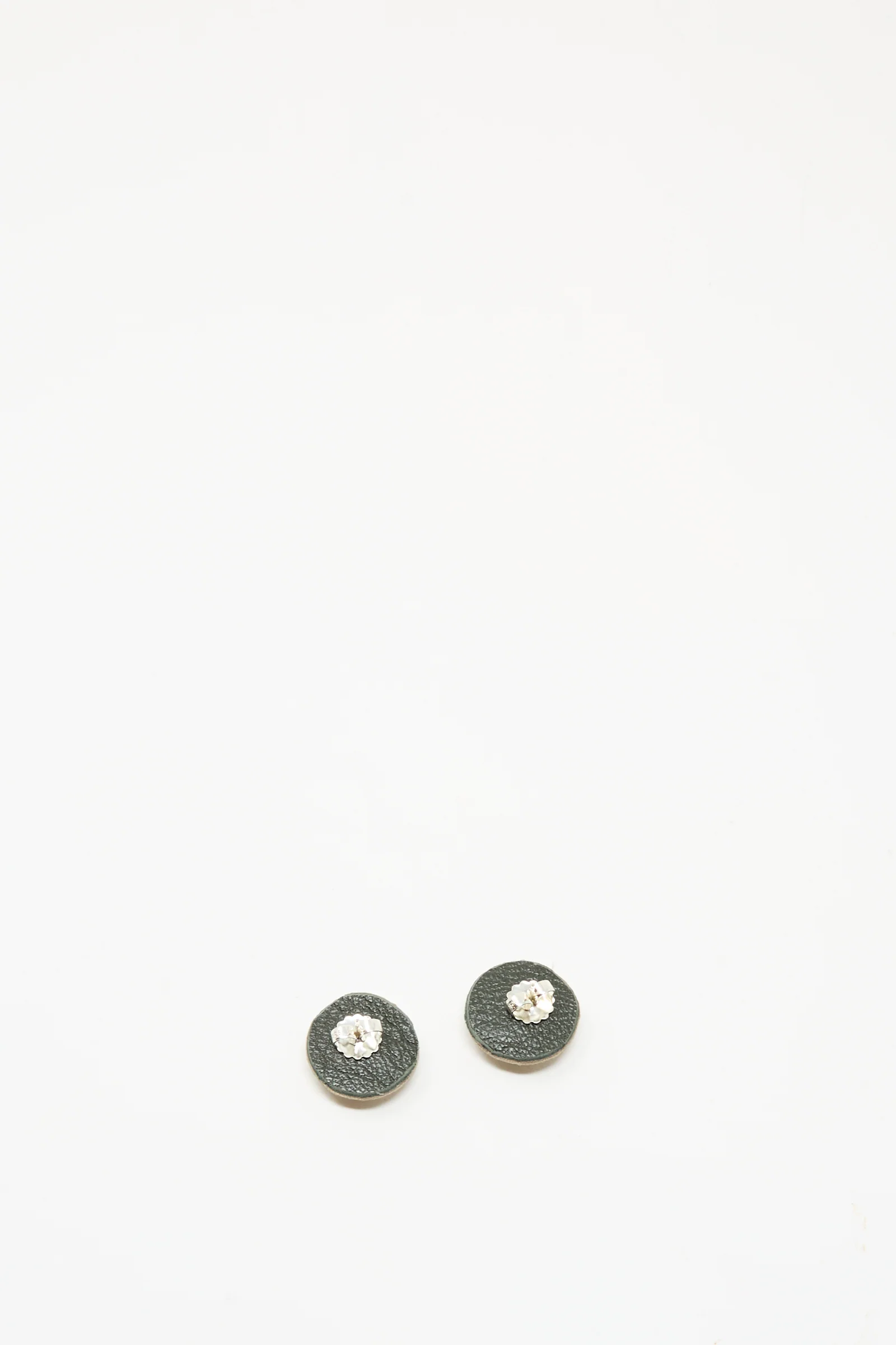 Stud Earrings in Red Jasper - Image 4