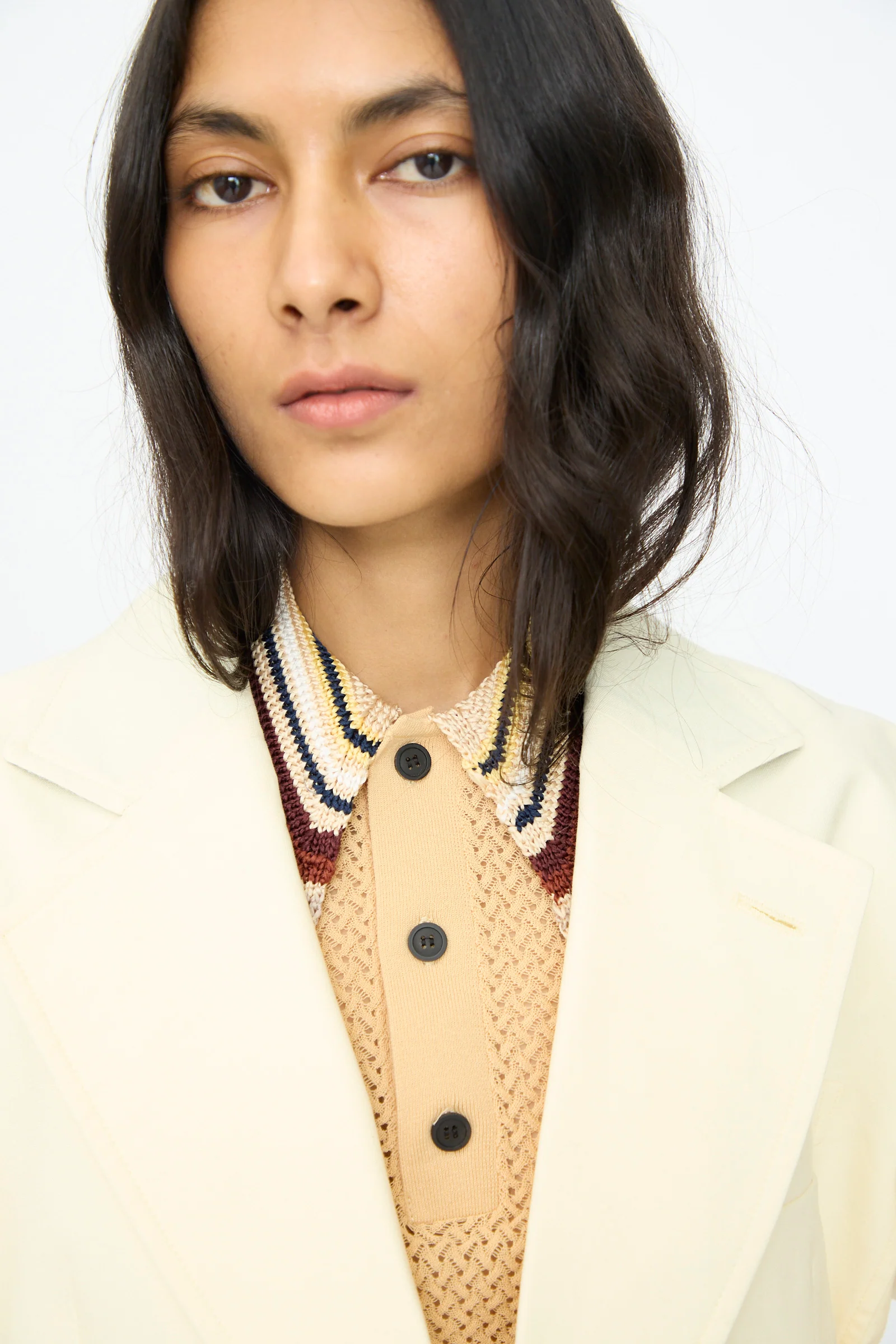 Cotton Ox Jacket in Off White - Image 3