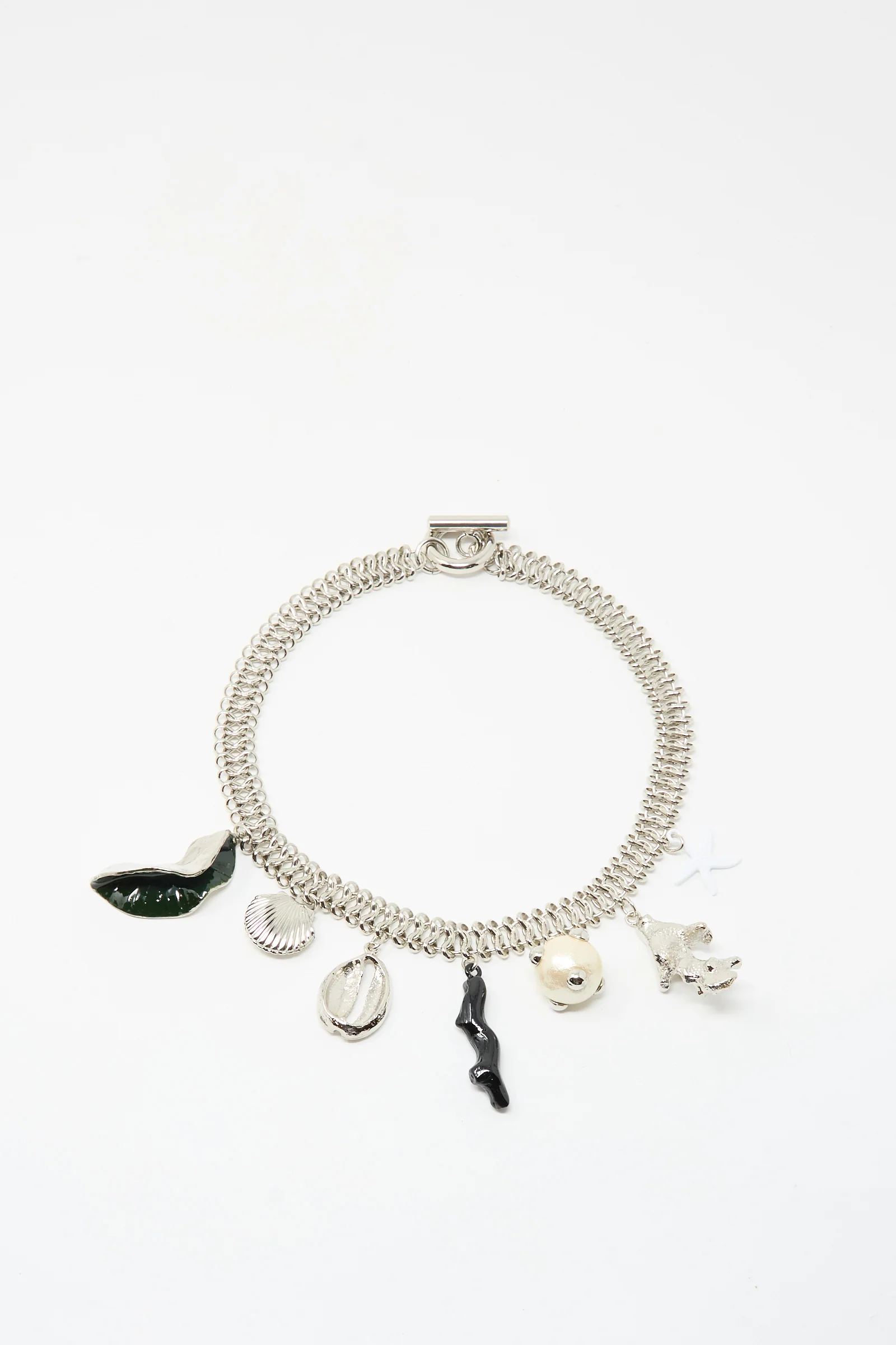 Motif Necklace in Silver - Image 2