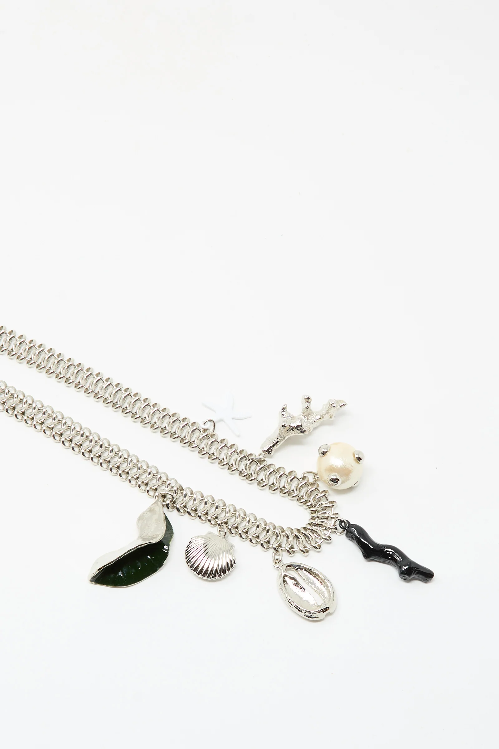 Motif Necklace in Silver - Image 4