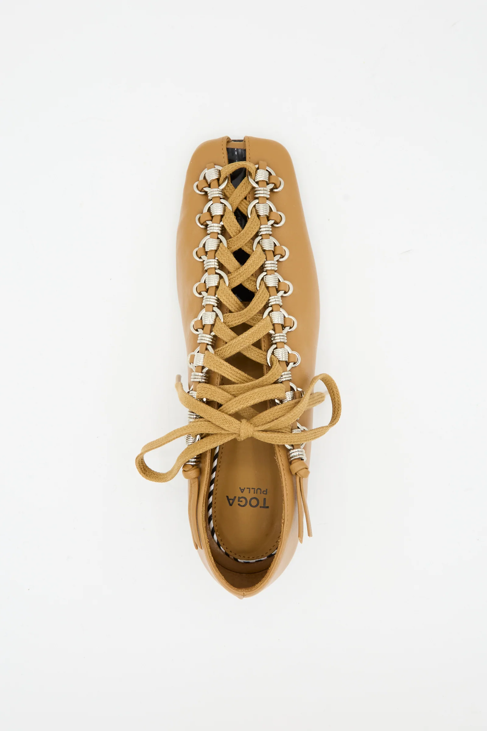 Soft Leather Shoe in Tan - Image 4