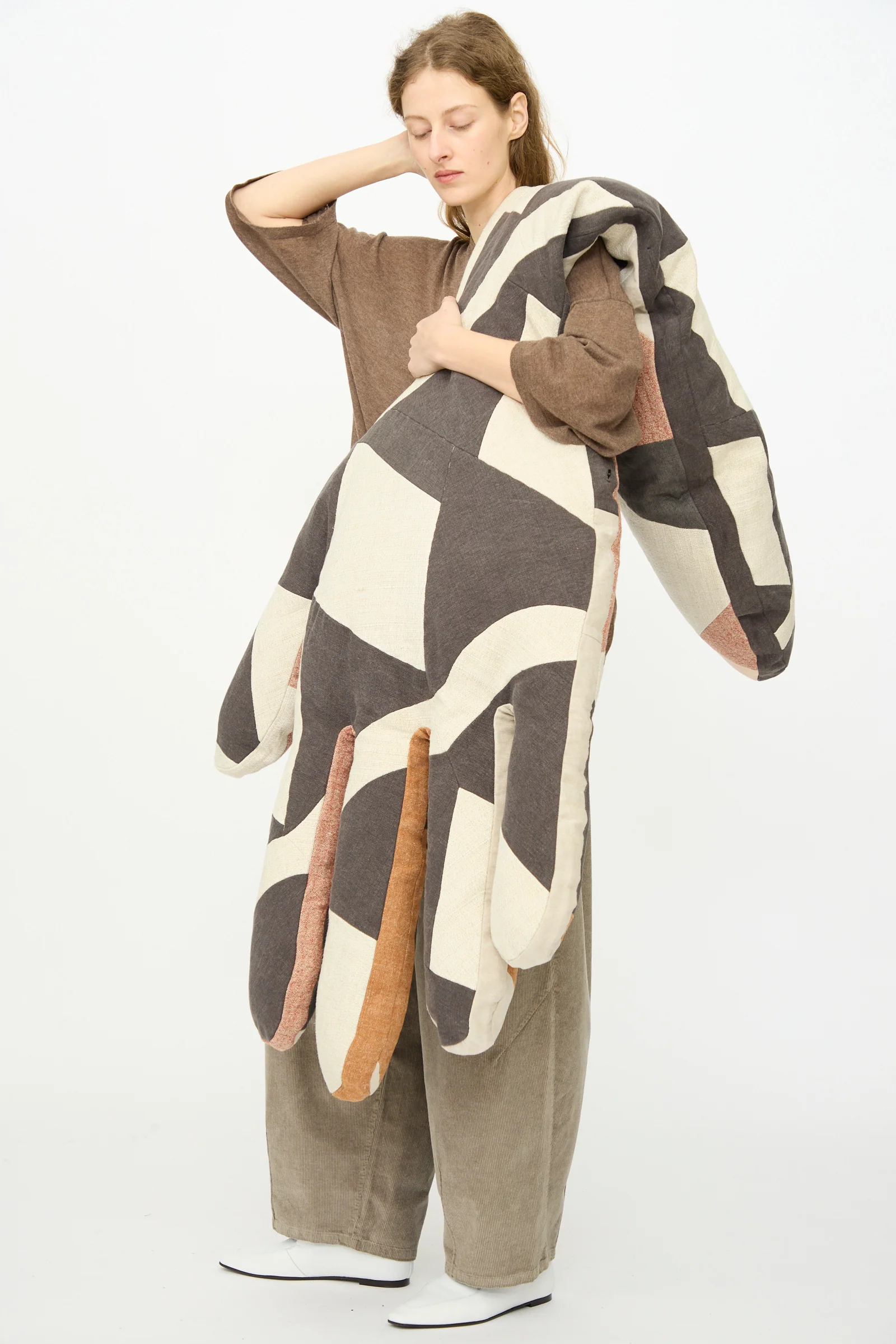 Sonia Delaunay Tissu Simultané Giant Hand Bolster I - Image 3