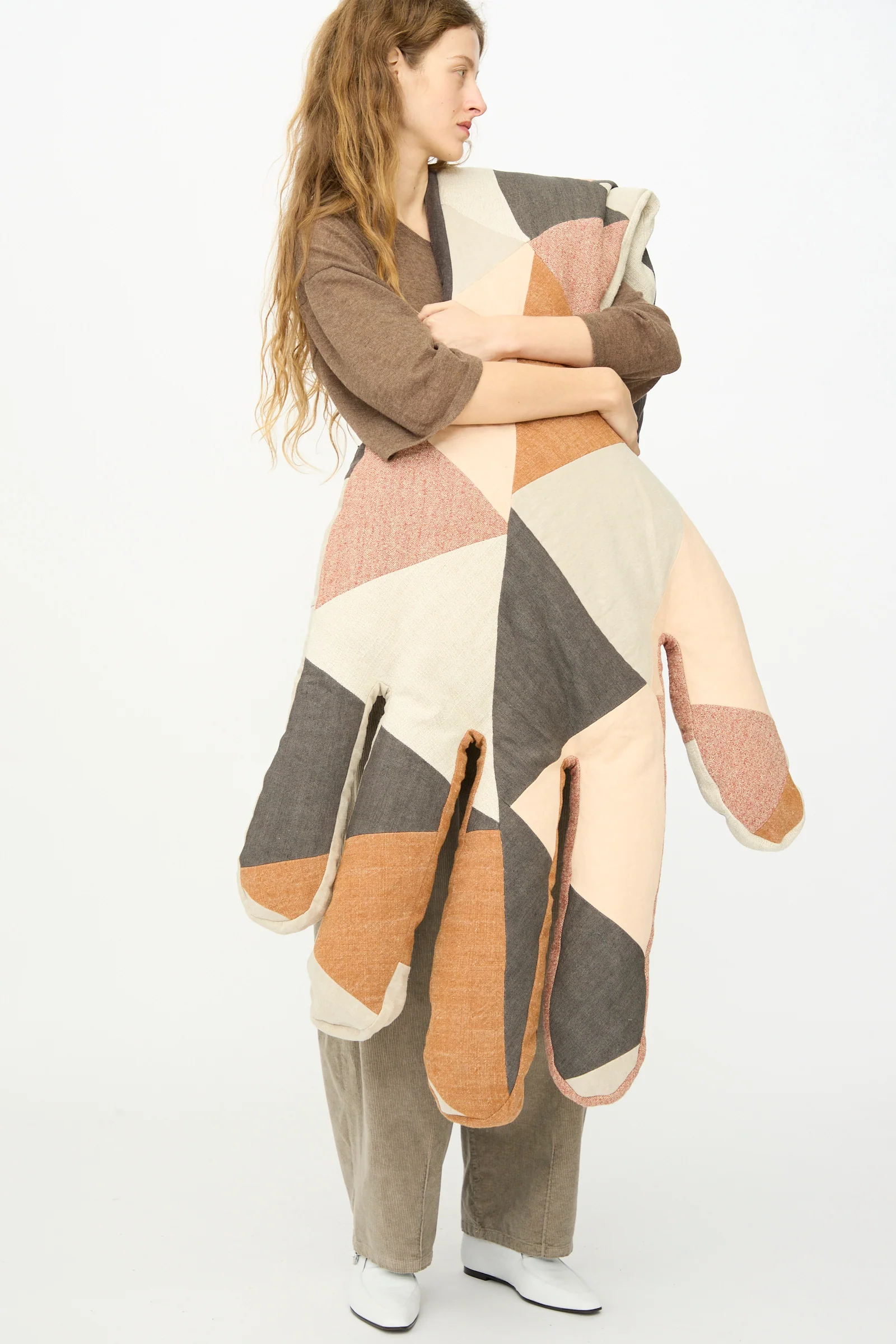 Sonia Delaunay Tissu Simultané Giant Hand Bolster I - Image 7