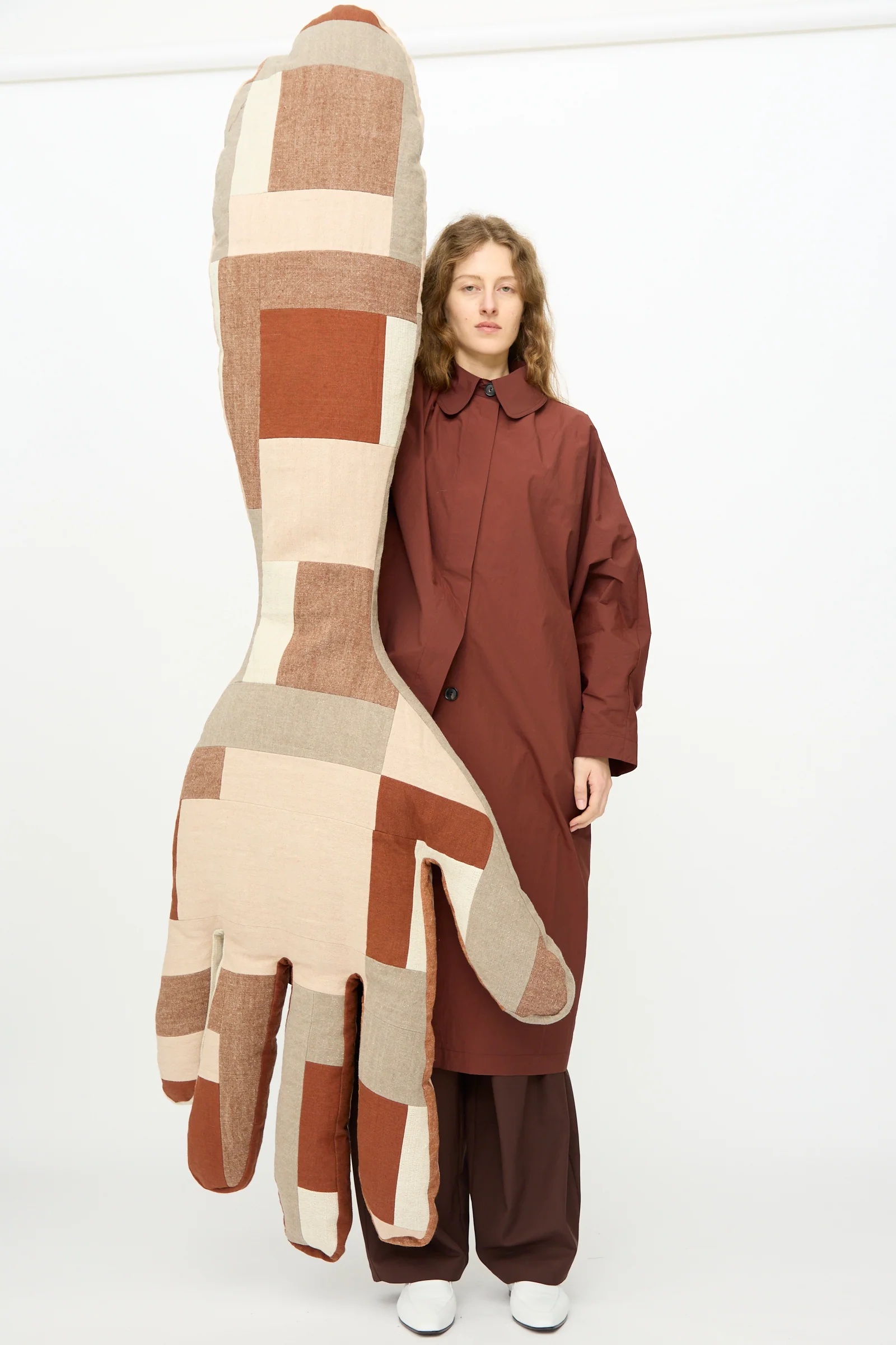 Sonia Delaunay Tissu Simultané Giant Hand Bolster II
